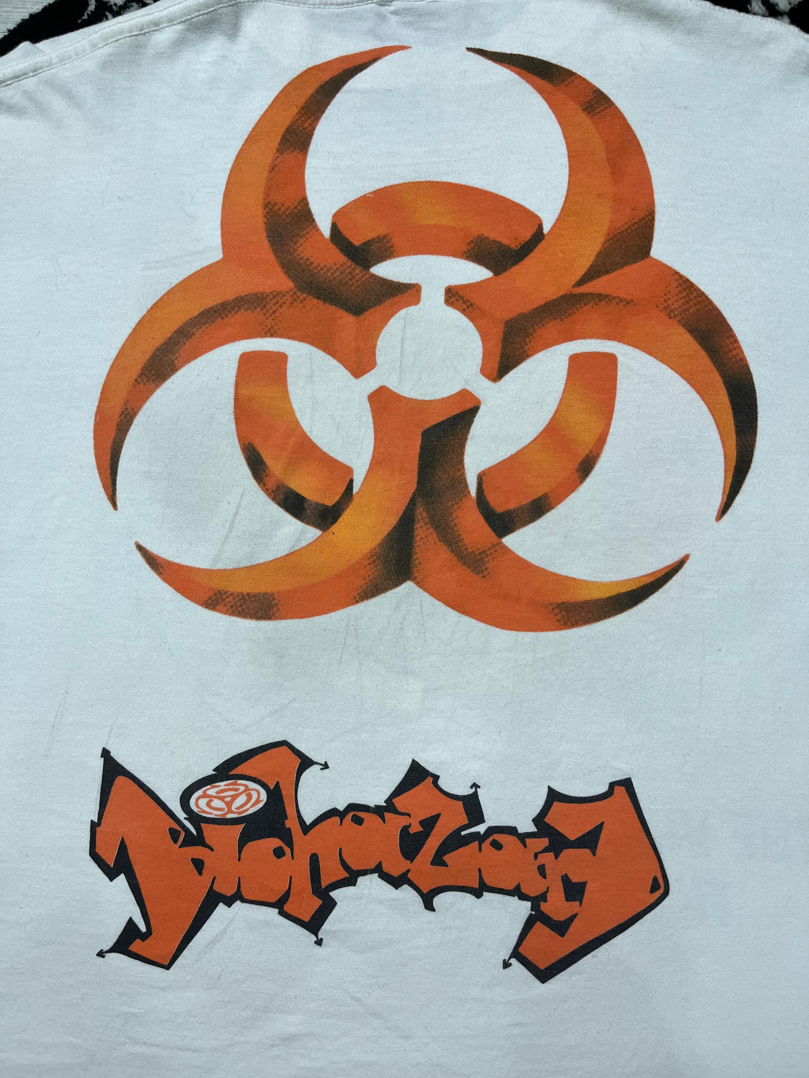 Band Tees VIntage Biohazard The Virus Of Hate 1994 Size US XL / EU 56 / 4 - 4 Thumbnail