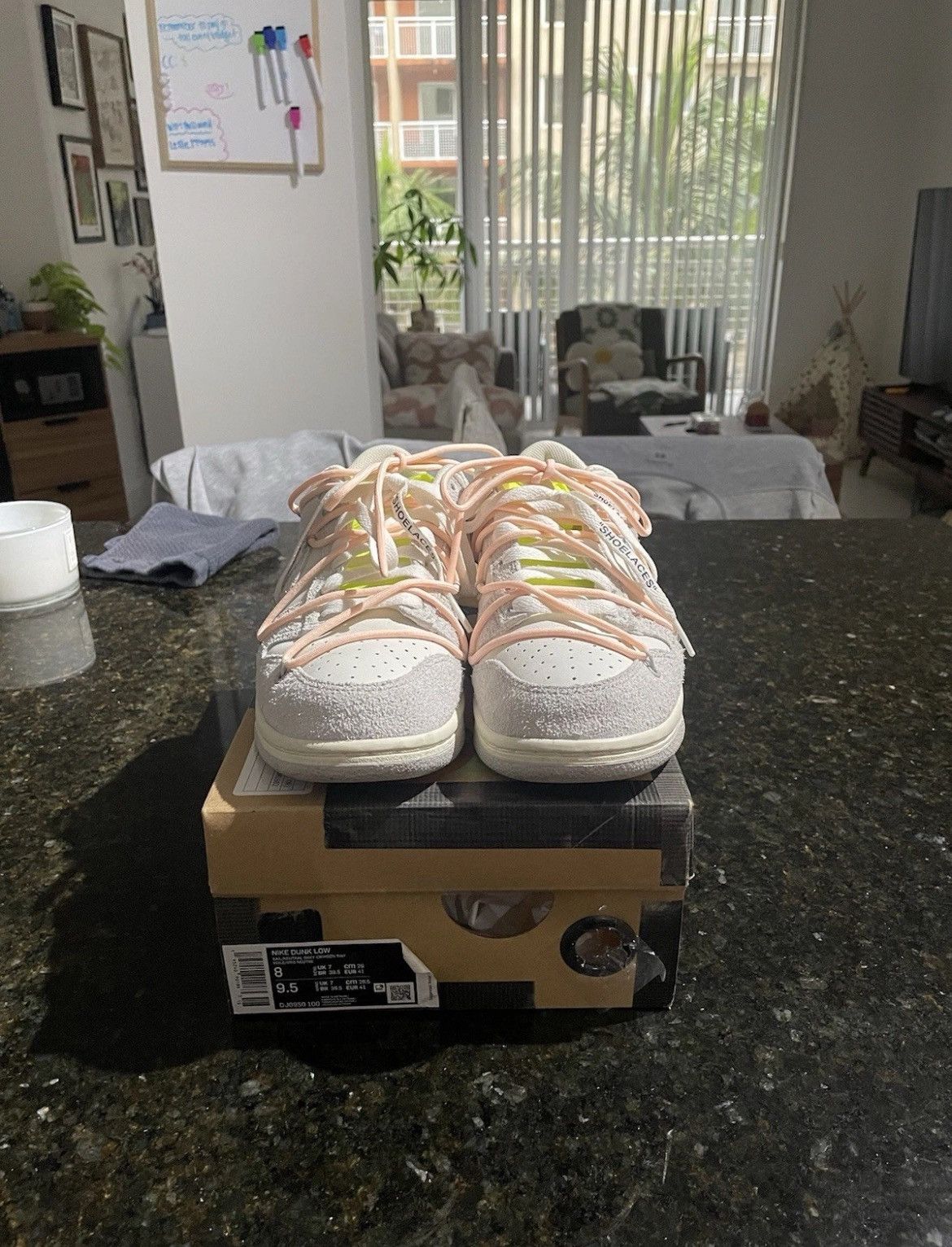Nike × Off-White Nike x Off-White Dunk Low Lot 12 Size US 8 / EU 41 - 3 Thumbnail