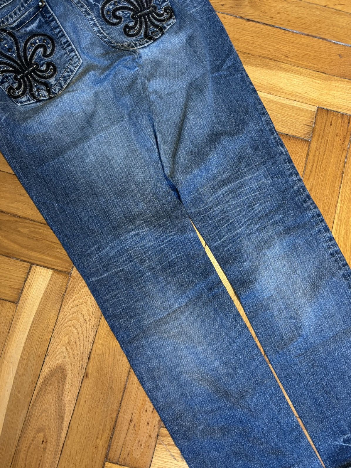 Miss Me Miss me jeans skinny 2000s goth punk skate grunge emo sk8 Size 31" - 7 Thumbnail