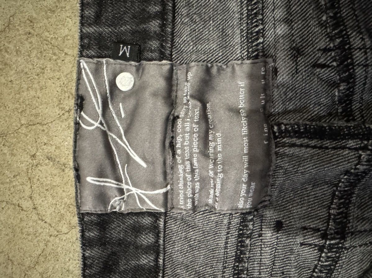 Vintage Fine Culture Two Tone Denim Size US 32 / EU 48 - 4 Thumbnail