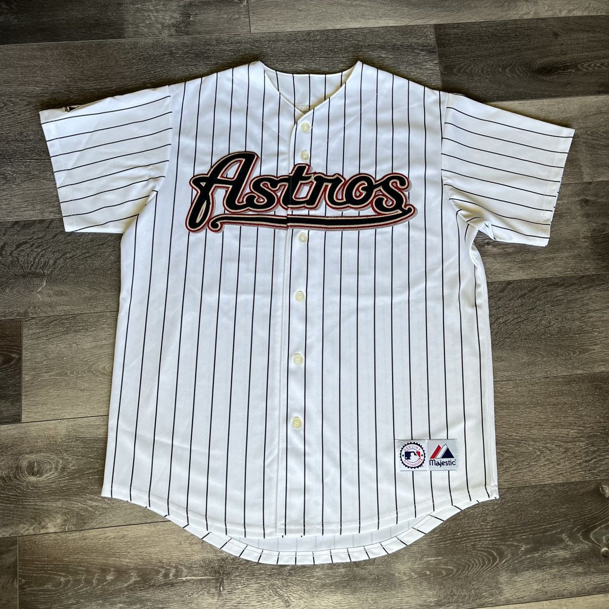 Majestic Vintage 00s MLB Houston Astros Roger Clemens Baseball Jersey Size US L / EU 52-54 / 3 - 2 Thumbnail