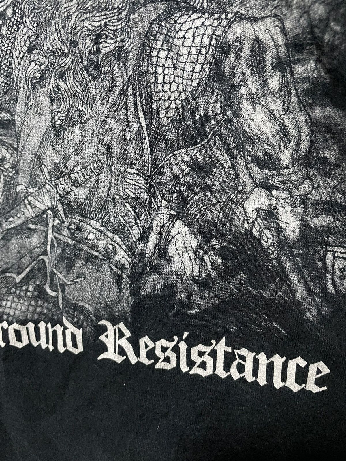 Band Tees × Vintage Vintage 00s Darkthrone Underground Resistance T Shirt Metal Size US XL / EU 56 / 4 - 10 Thumbnail