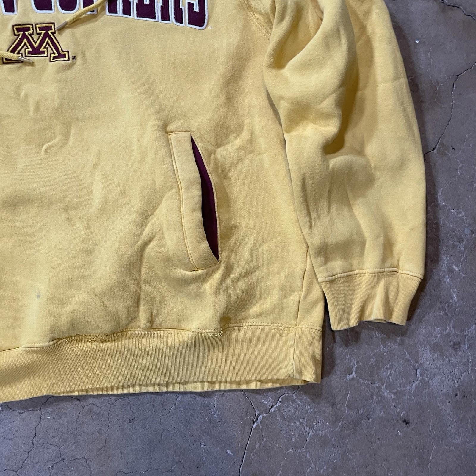 Other Minnesota Gophers CHAMPS Sweatshirt Adult L Yellow Men Size ONE SIZE - 5 Thumbnail