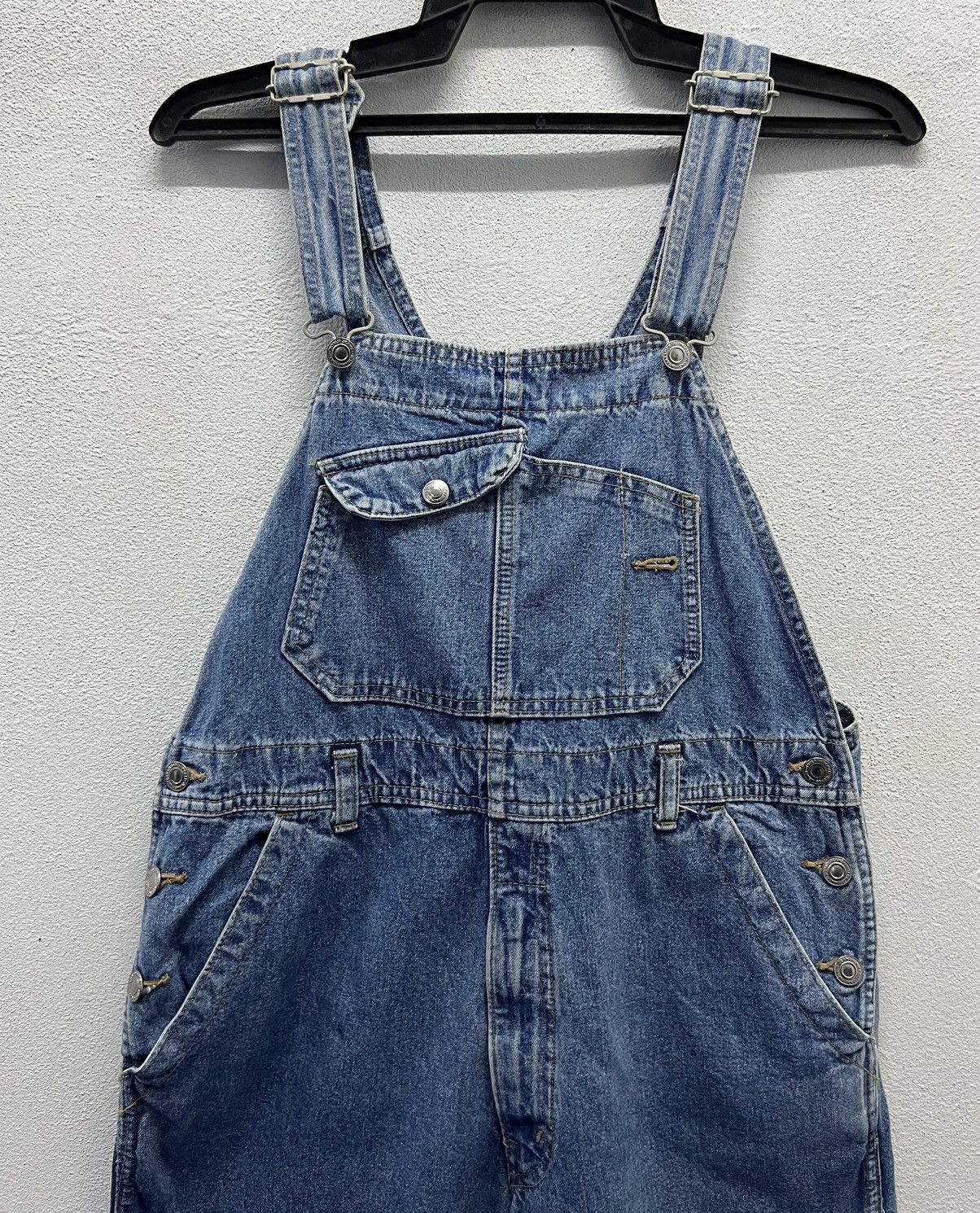 Big John × Vintage Vintage John Power MINI Denim Overalls Size US 35 - 3 Thumbnail