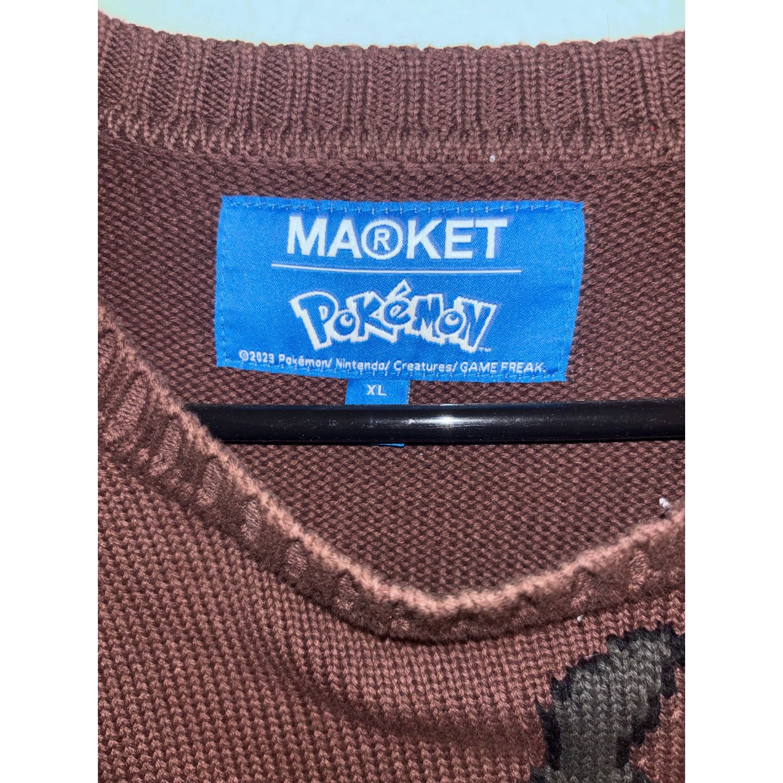 Market × Pokemon MARKET x Pokémon Mimikyu Knit Sweater XL Size US XL / EU 56 / 4 - 2 Thumbnail