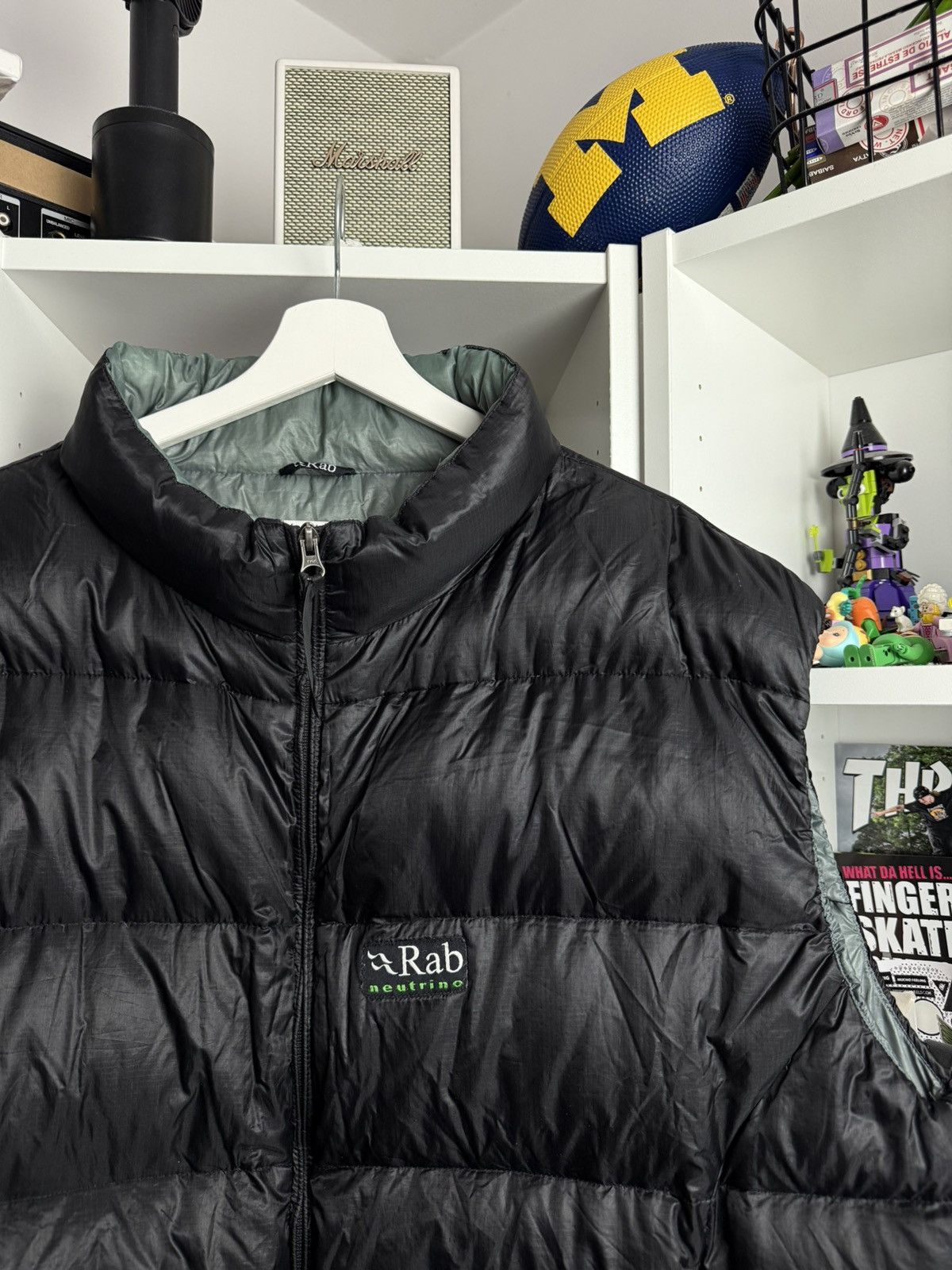 Rab × Vintage Vintage 90s Rab black down puffer vest gilet XXL gorpcore y2k Size US XXL / EU 58 / 5 - 4 Thumbnail
