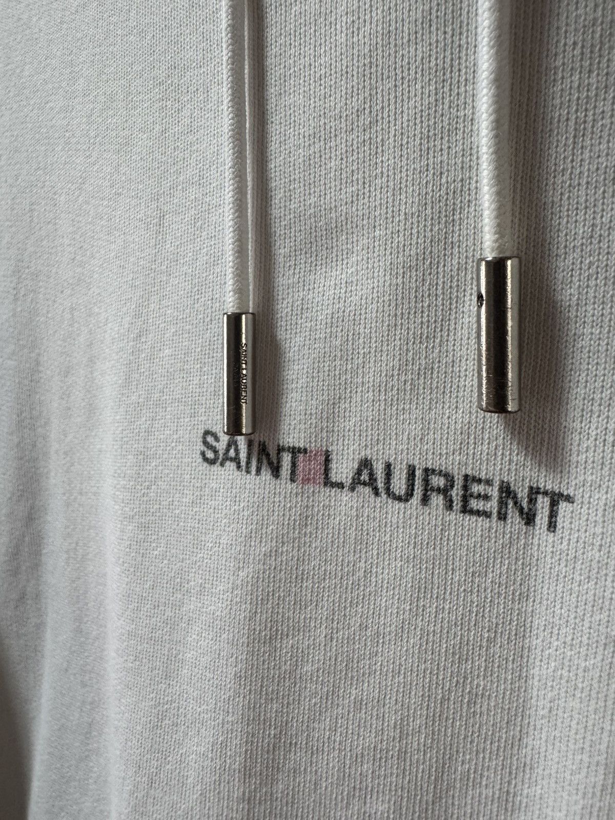 Saint Laurent Paris Saint Laurent 2017 Archive Logo Hoodie Size US L / EU 52-54 / 3 - 6 Thumbnail