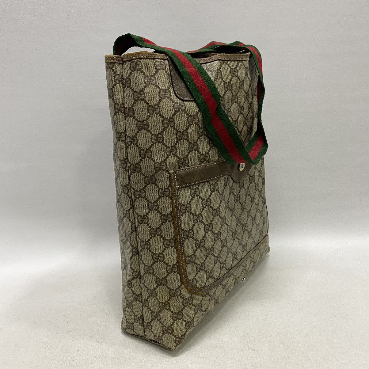 Gucci ‼️LASTDROP‼️ AUTHENTIC VINTAGE GUCCI GG SUPREME TOTE BAG Size ONE SIZE - 4 Thumbnail