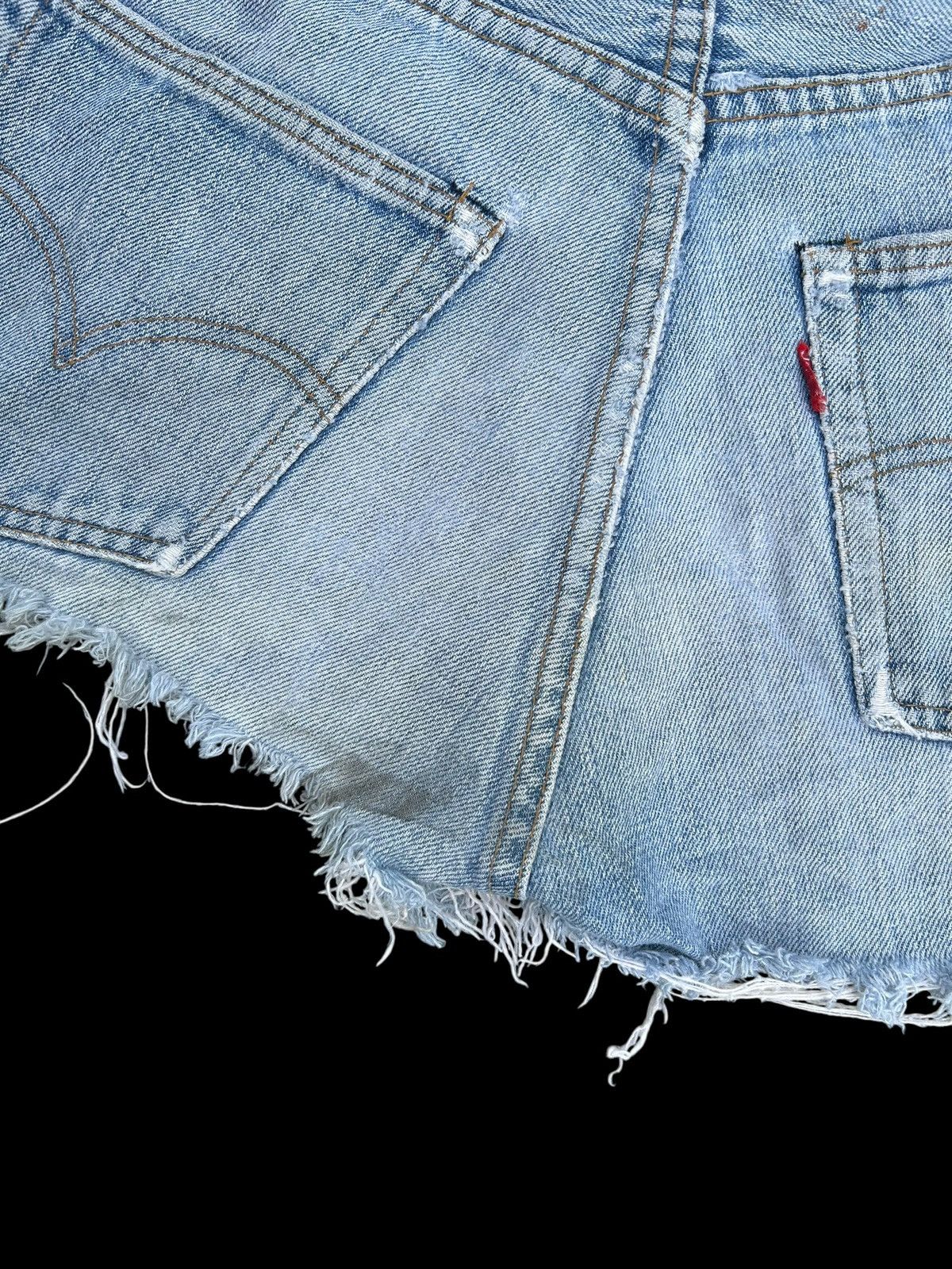 Levi's THRASHED Vintage Levis 6 Selvedge Denim Jeans Size US 28 / EU 44 - 10 Thumbnail