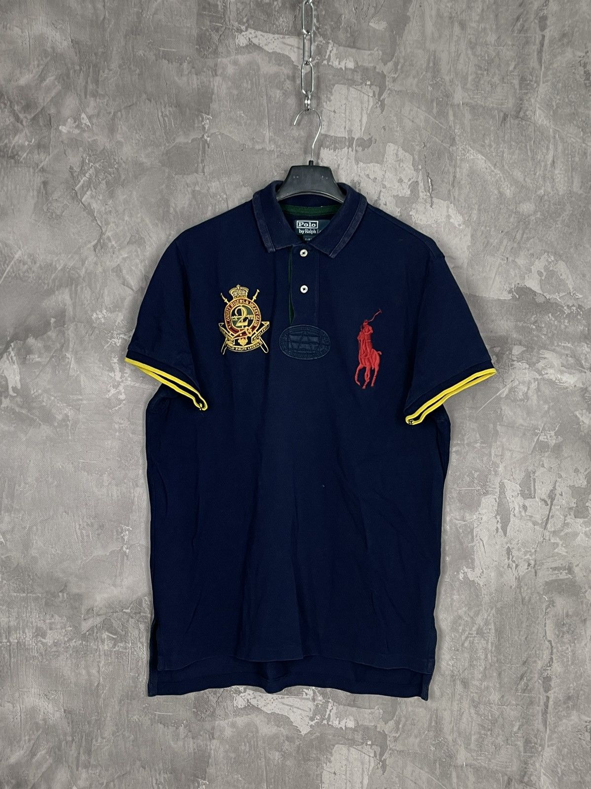 Polo Ralph Lauren × Vintage Polo Ralph Lauren Spellout chief keef y2k swag drill rugby Size US M / EU 48-50 / 2 - 1 Thumbnail