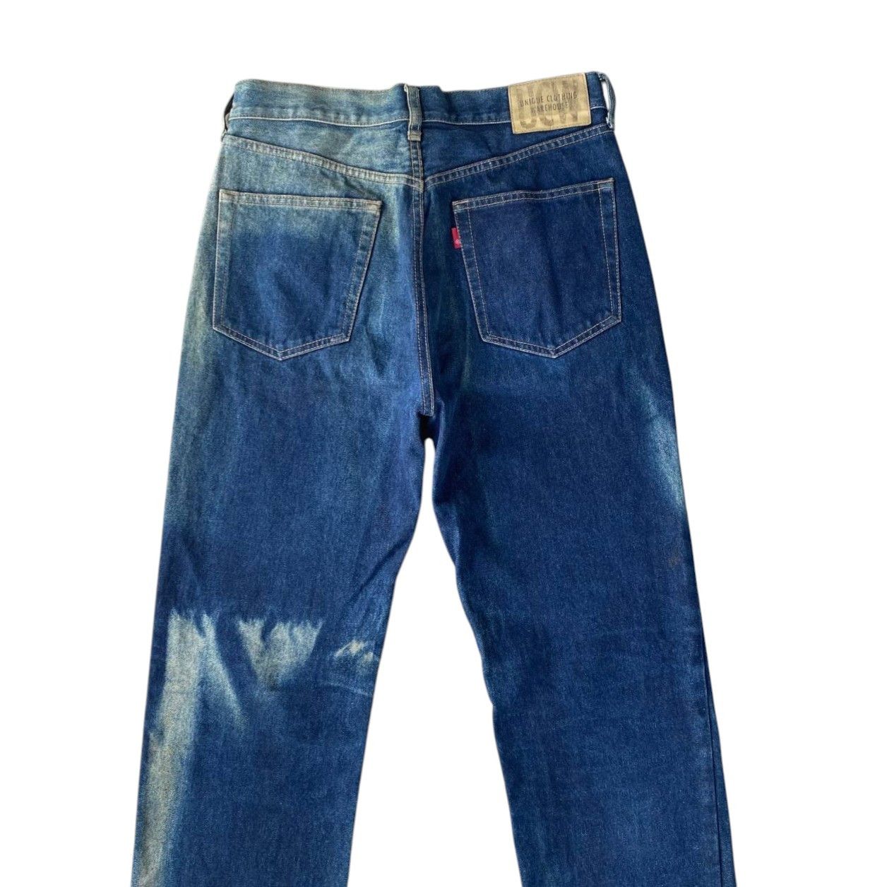 Warehouse Vintage 90s Unique Clothing Warehouse Denim Sun Faded Size US 29 - 10 Thumbnail