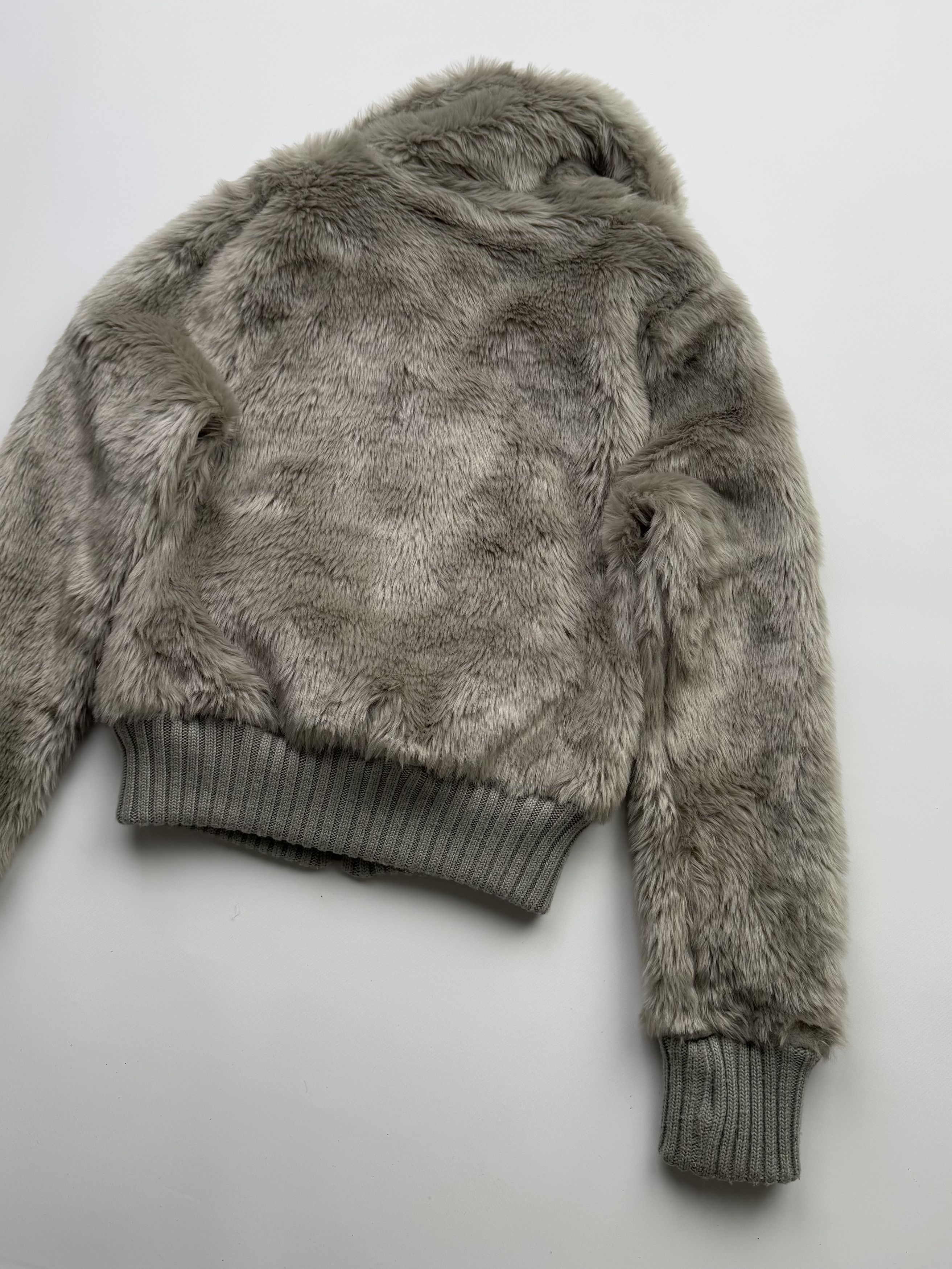 Vintage Vintage Cropped Faux Fur Jacket B369(V53)E2 Size S / US 4 / IT 40 - 9 Thumbnail