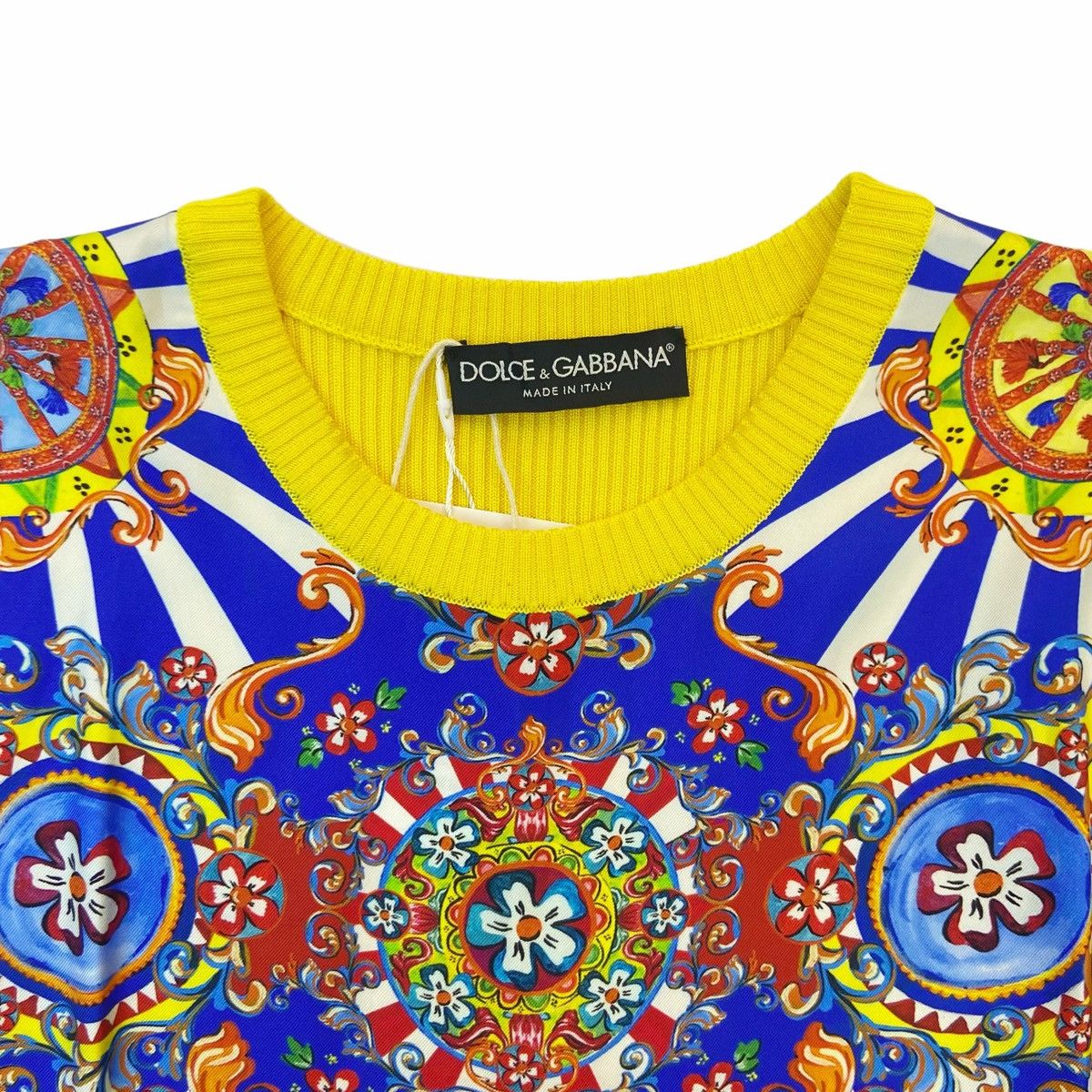Dolce & Gabbana Dolce&Gabbana Classic Wheel Pattern Dress K26WX Size M / US 6-8 / IT 42-44 - 4 Thumbnail