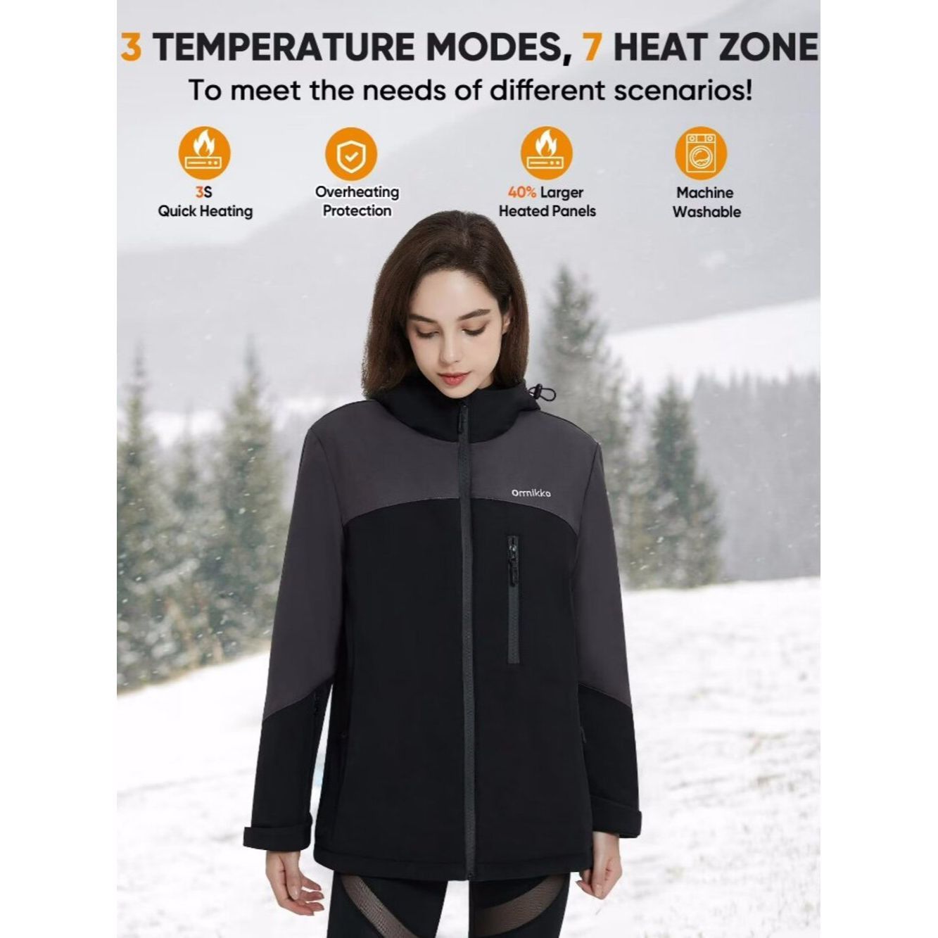 Other NWT New Orrnikko Heated Jacket With Battery Pack Size S Size S / US 4 / IT 40 - 1 Thumbnail
