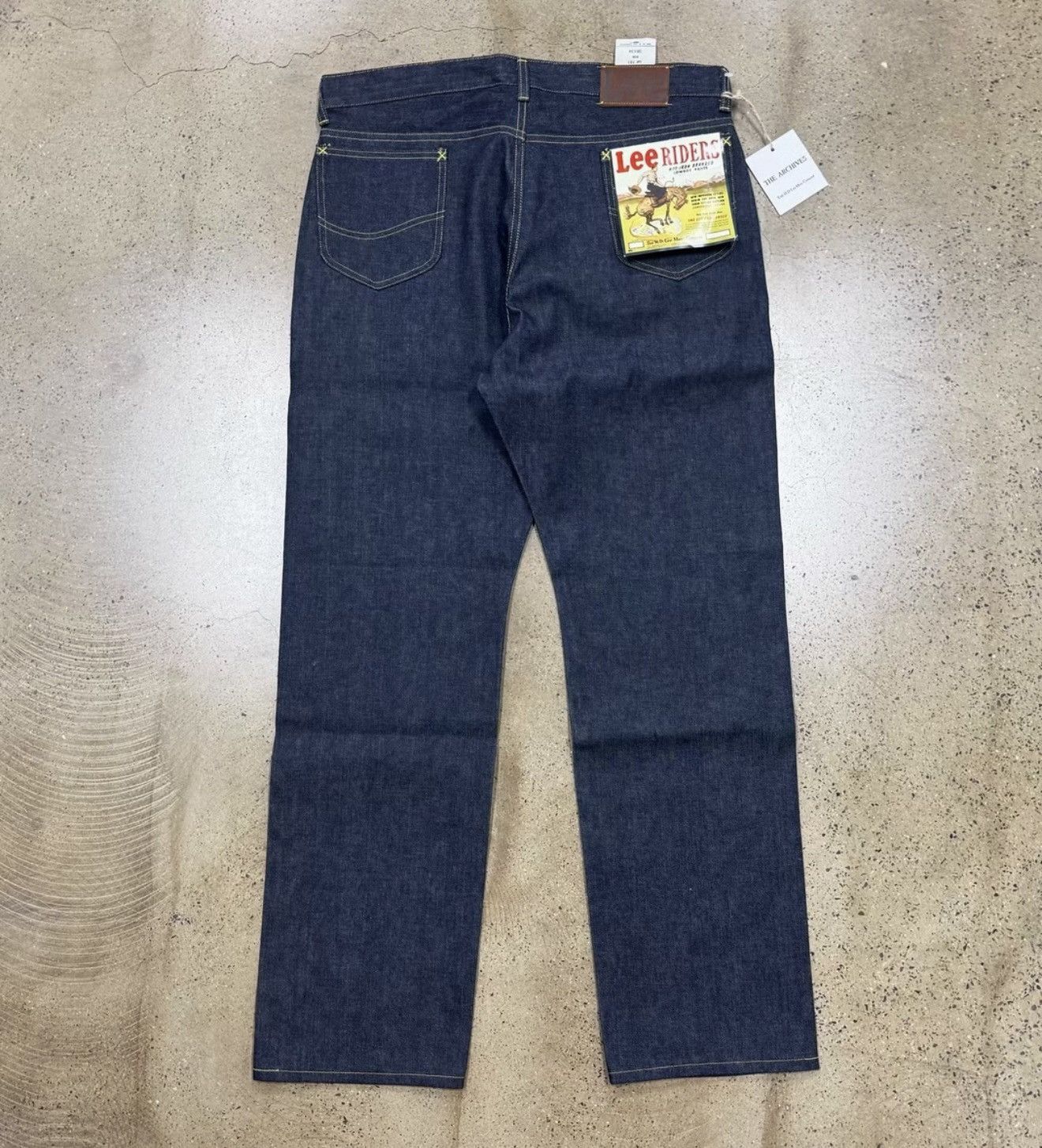 Lee Lee Archives 1930s 'Cowboy' 101 Raw Denim Jeans | Grailed