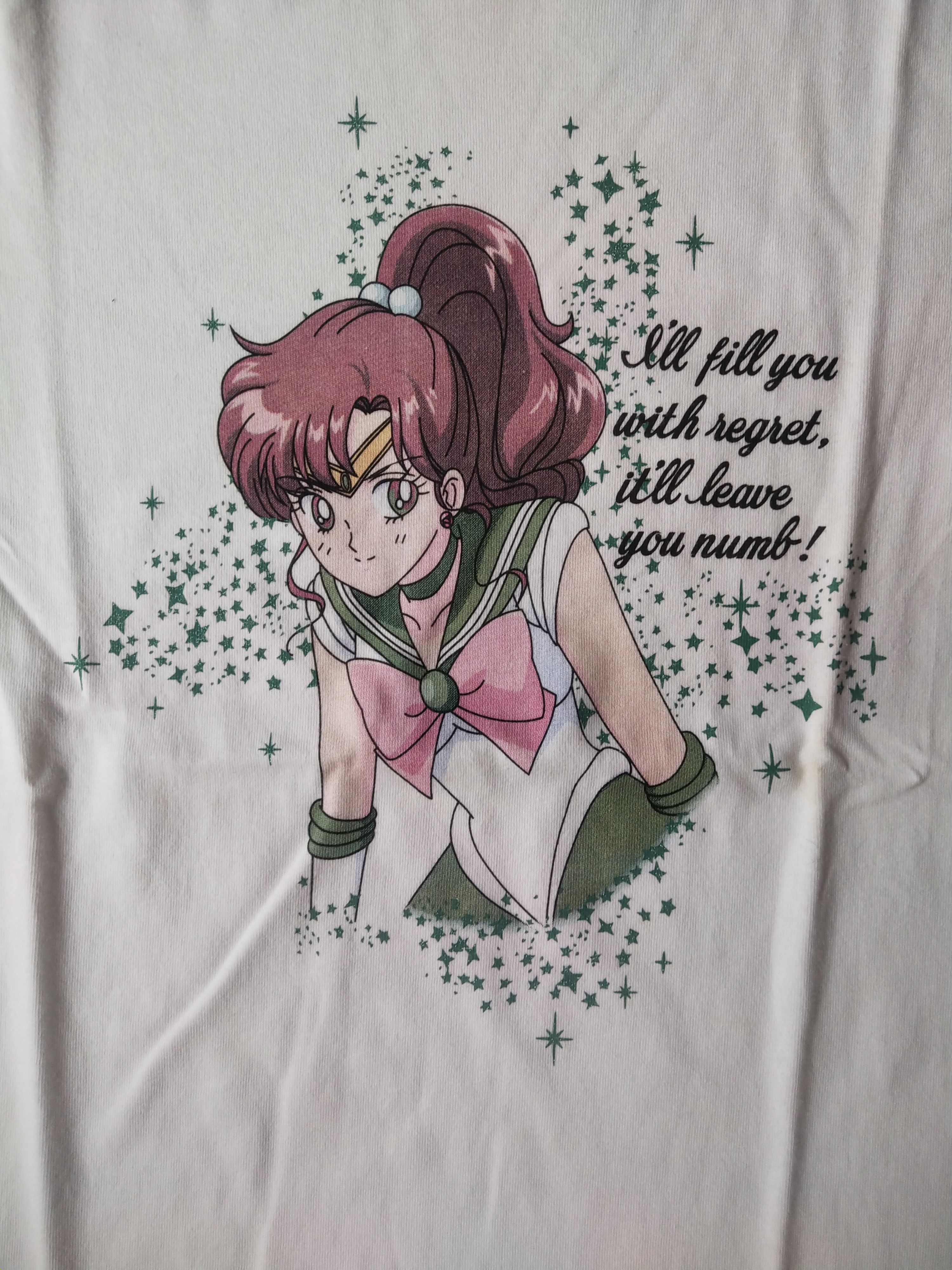 Beauty Beast Sailor Moon x GU White Graphic Anime Tee Size L / US 10 / IT 46 - 2 Thumbnail