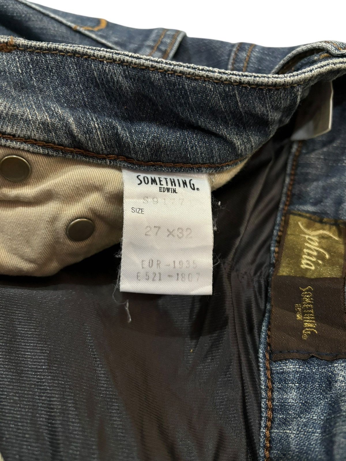 Edwin × Japanese Brand × Seditionaries Vintage Y2k Edwin Sophia Bootcut Flared Faded Jeans Size US 26 / EU 42 - 7 Thumbnail