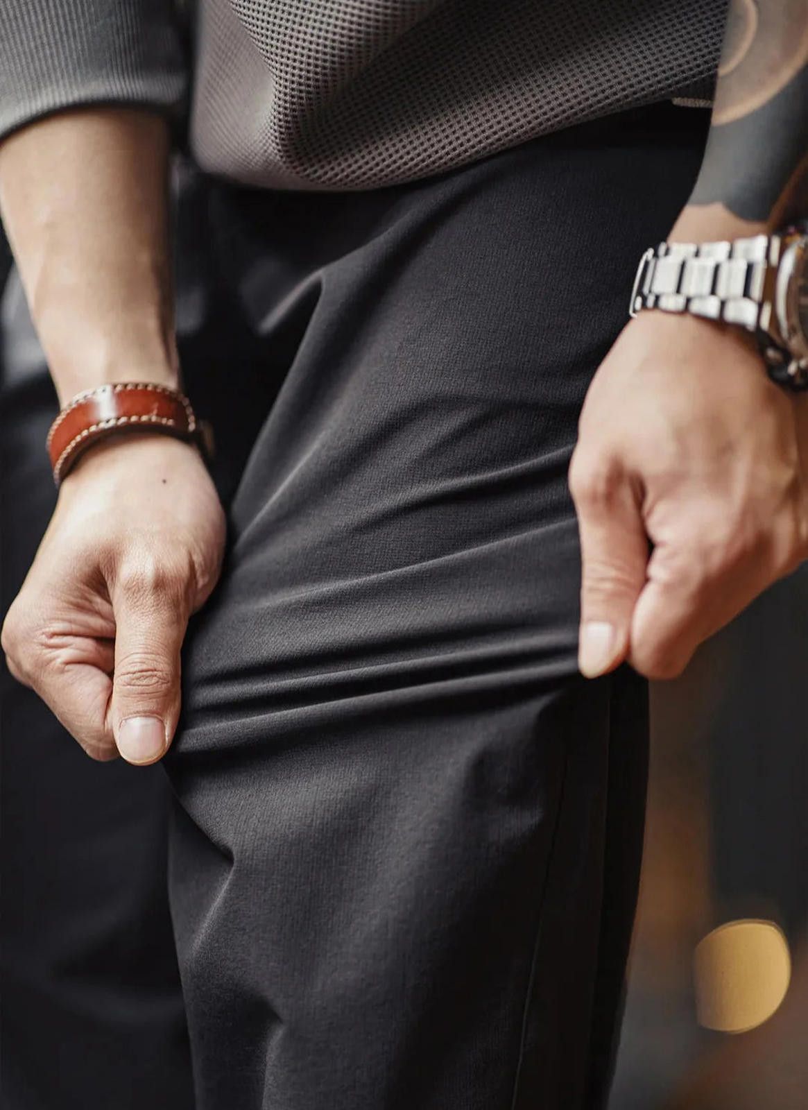 Other Crease-Resistant Tapered Pants Size US 32 / EU 48 - 3 Thumbnail