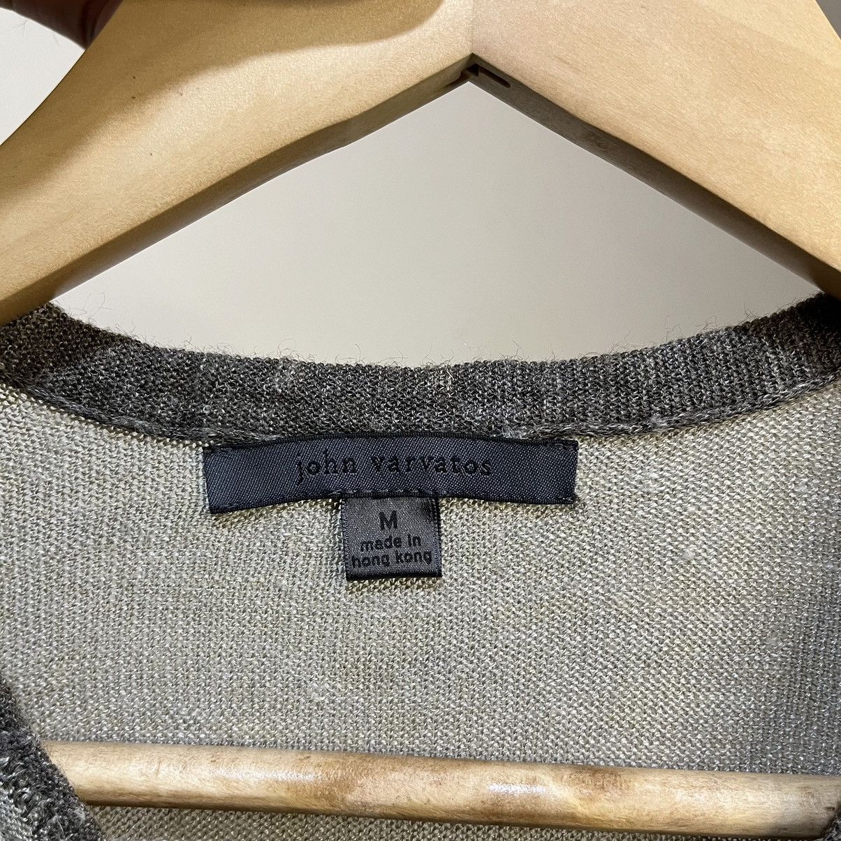 John Varvatos John Varvatos Silk Knitted Sweater Long Sleeve Size US M / EU 48-50 / 2 - 7 Thumbnail