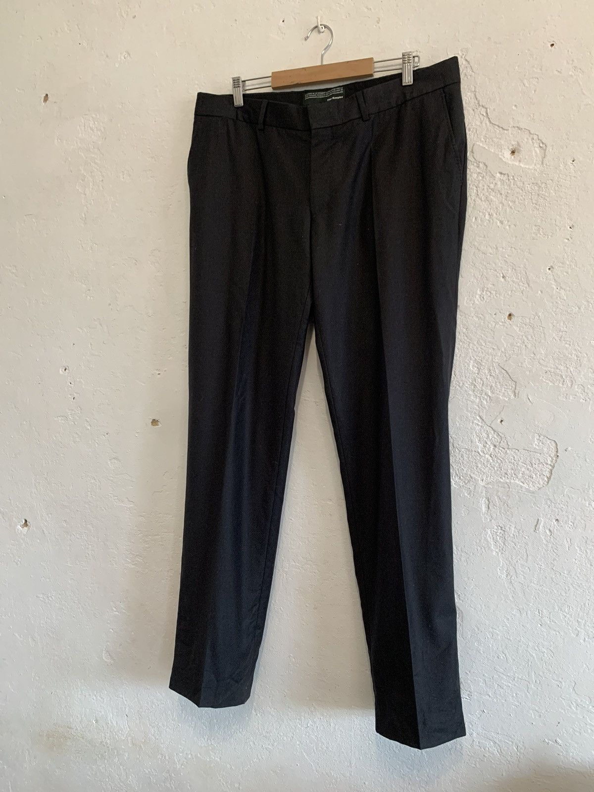 The Kooples Dark grey 100% WOOL PANTS Size US 36 / EU 52 - 15 Thumbnail
