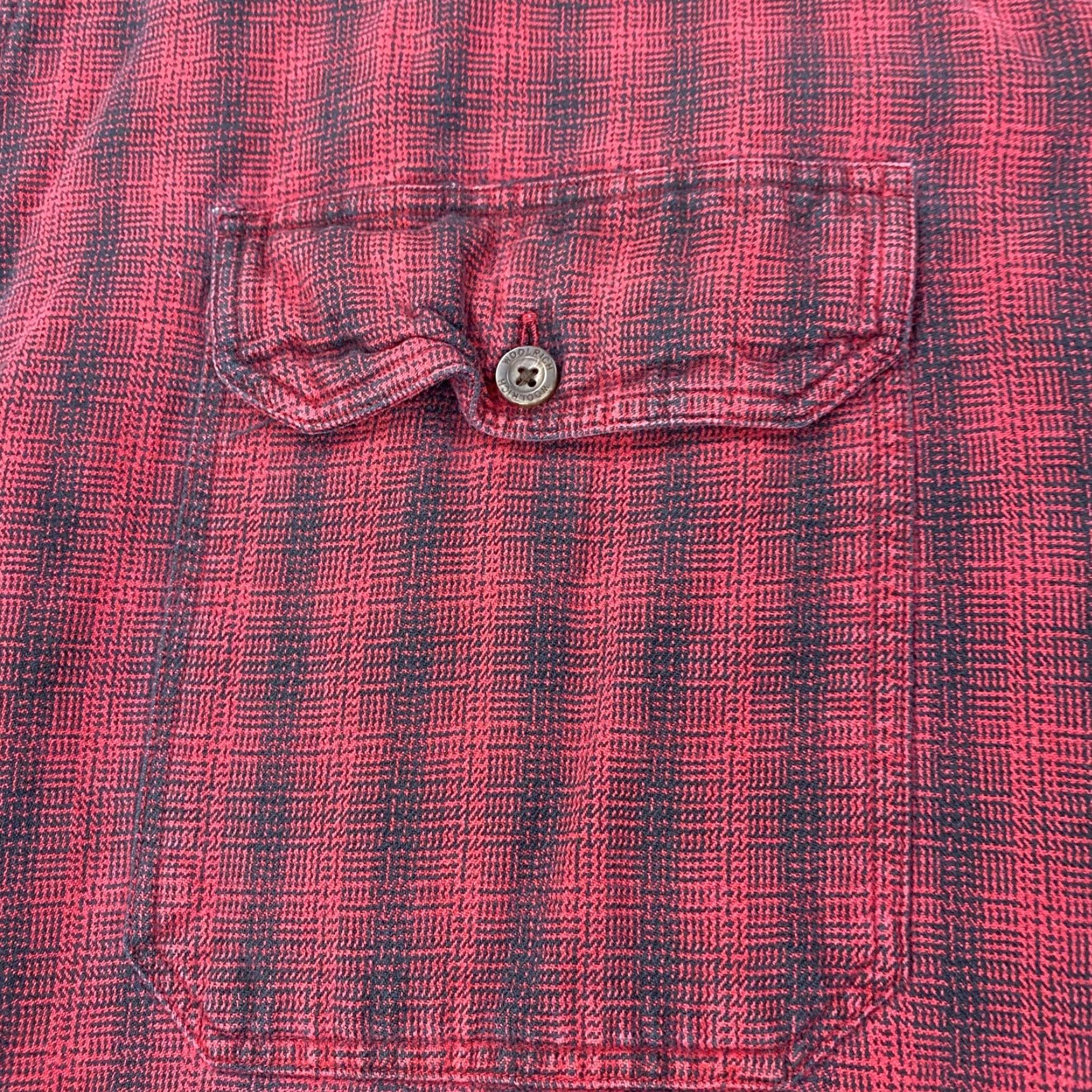 Vintage VINTAGE Woolrich Shirt Men's XXL Red Plaid Flannel Button-Up with Pockets Outdoor Long Sleeve Casual Clothing Mens XXL Red Black Plaid Woolrich Shirt Size US XXL / EU 58 / 5 - 5 Thumbnail