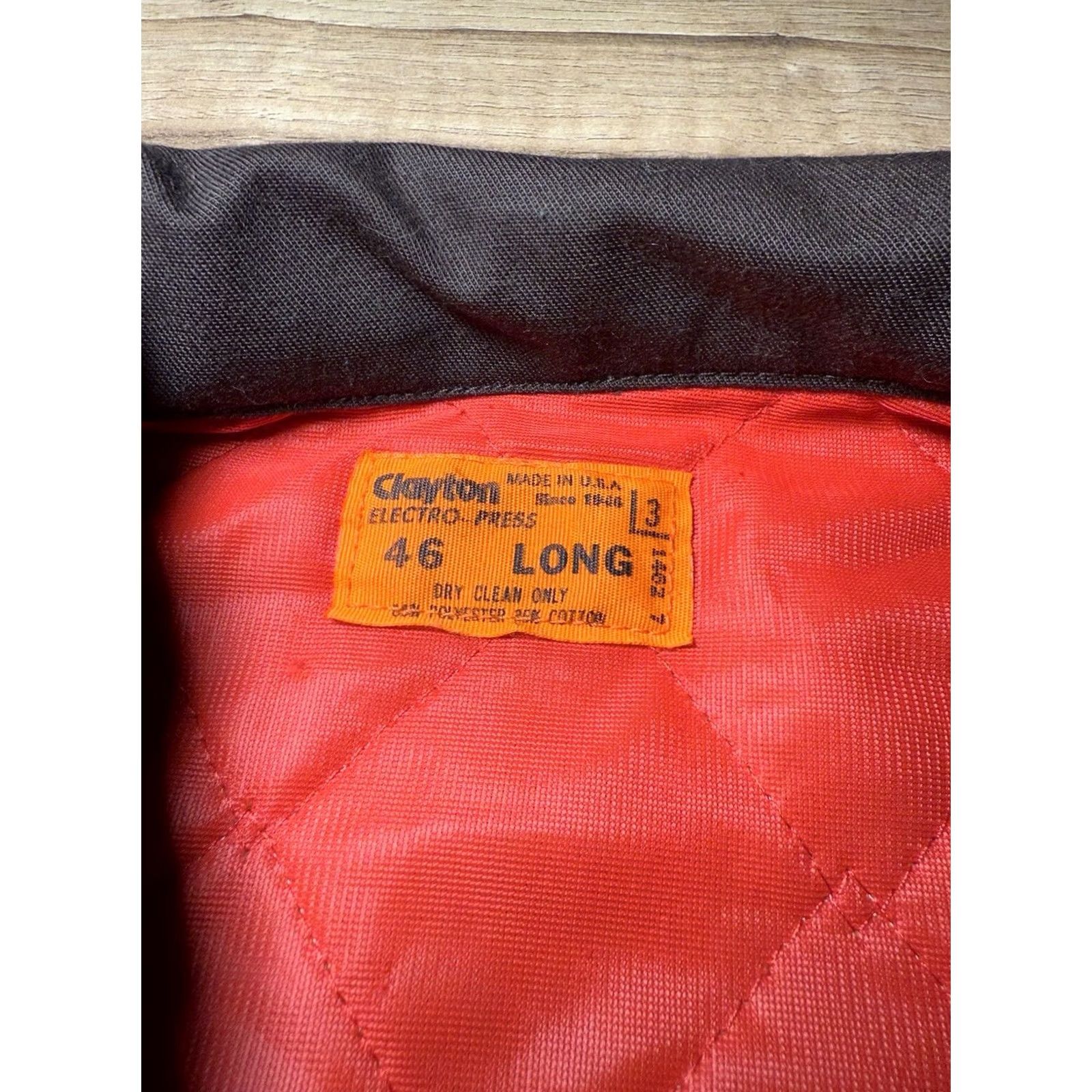 Vintage VINTAGE Clayton Work Jacket XL Long Brown Trucking 70s 80s Canvas Mens Size US XL / EU 56 / 4 - 5 Thumbnail