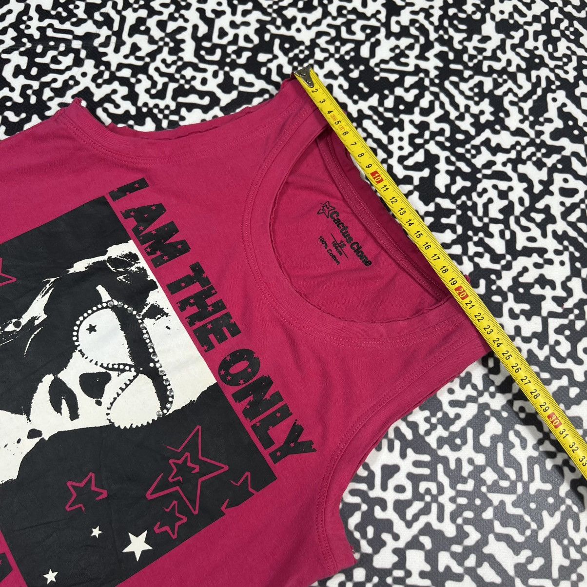 Japanese Brand Vintage Y2K I Am The Only Rock Star Face Logo Hysteric Top Size XS / US 0-2 / IT 36-38 - 8 Thumbnail