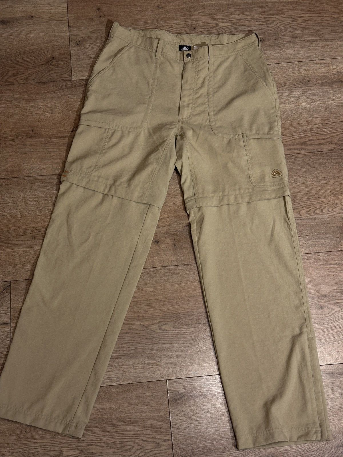 Nike × Nike ACG × Vintage Nike ACG Pants Vintage Y2K Gorpcore Size US 35 - 1 Thumbnail
