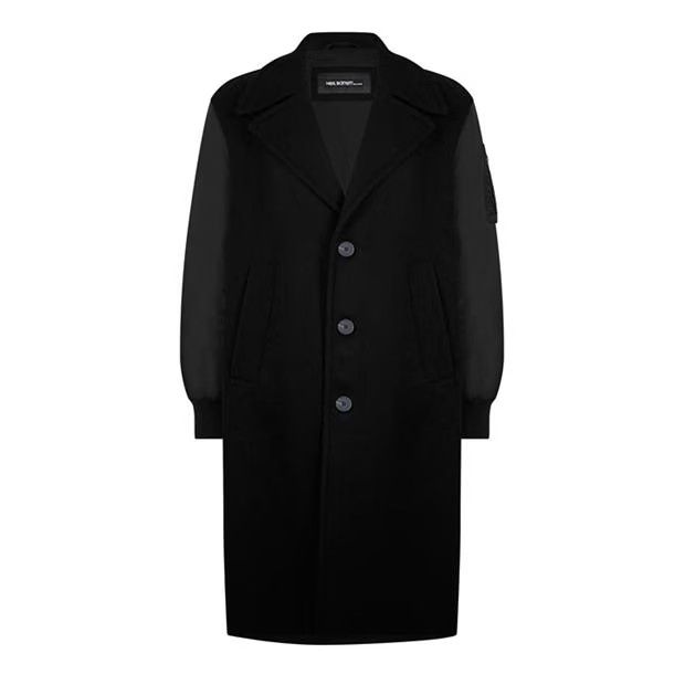 o1g2r1mq0424 Single Breasted Coats in Black