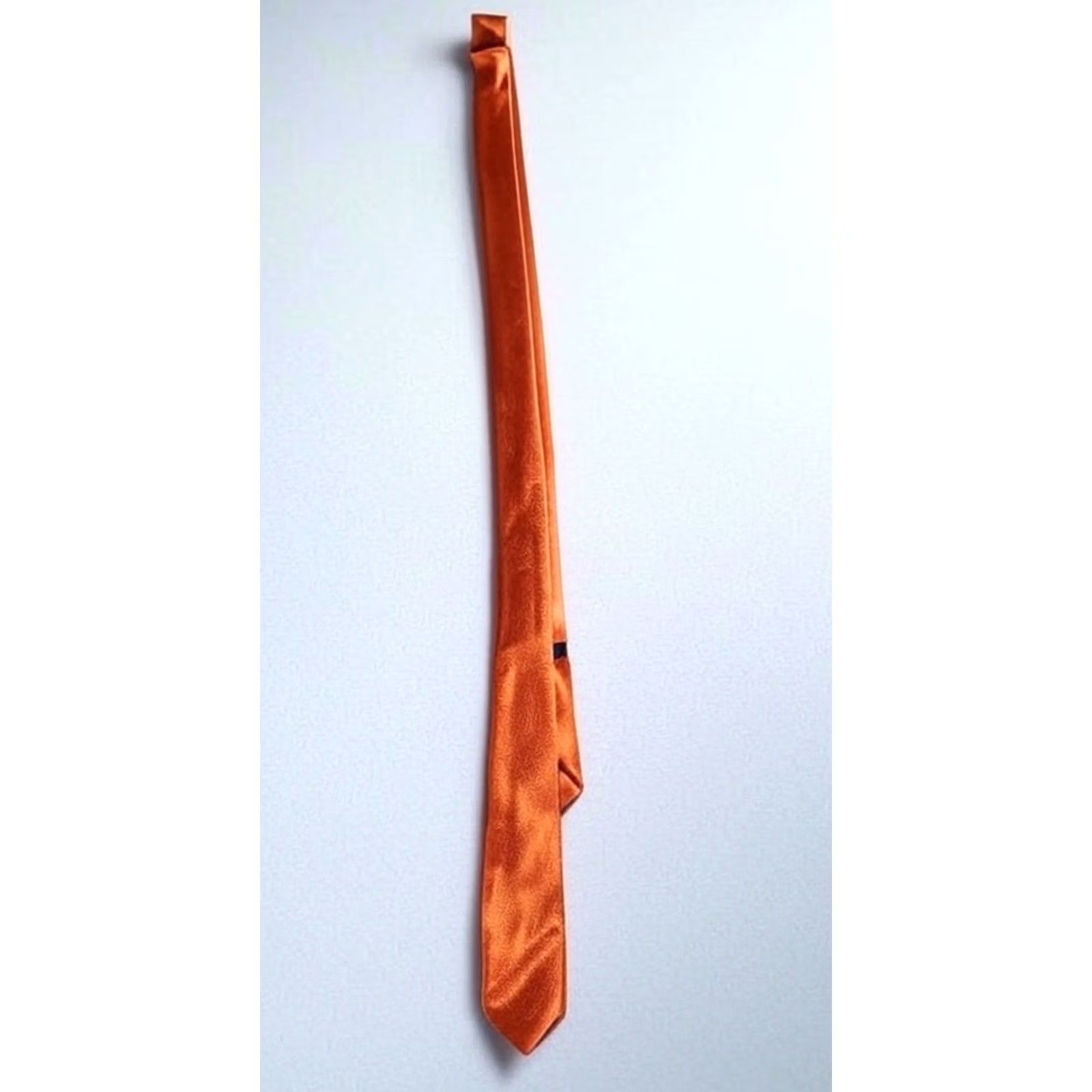 Saylor Bitcoin Crypto BTC Men’s Tie Orange Michael Saylor Theme Novelty Polyester 57-60 in. 2 in. width Mens Size ONE SIZE - 4 Thumbnail
