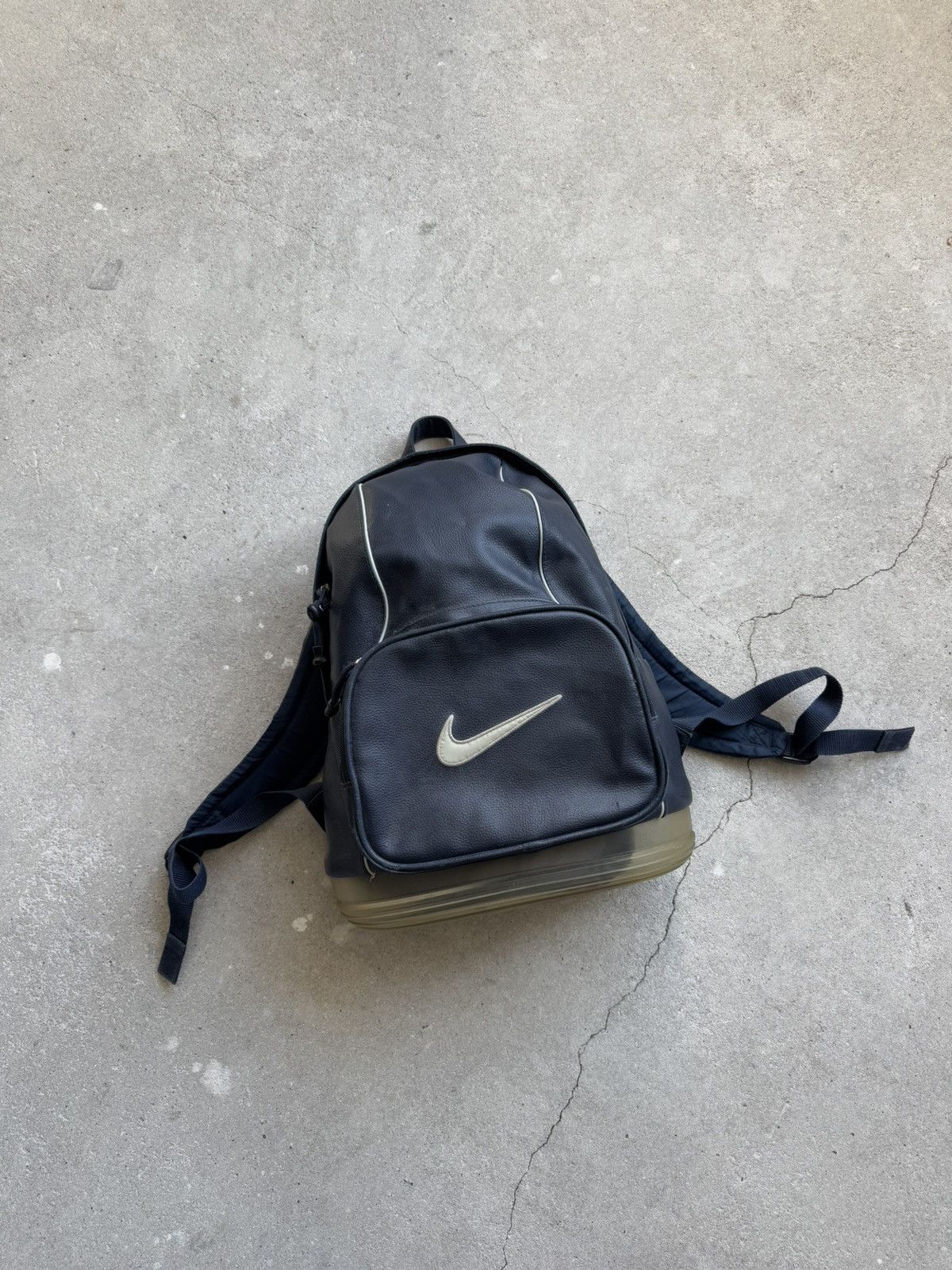 Nike Vintage 90's Nike Center Swoosh bag backpack unisex one size
