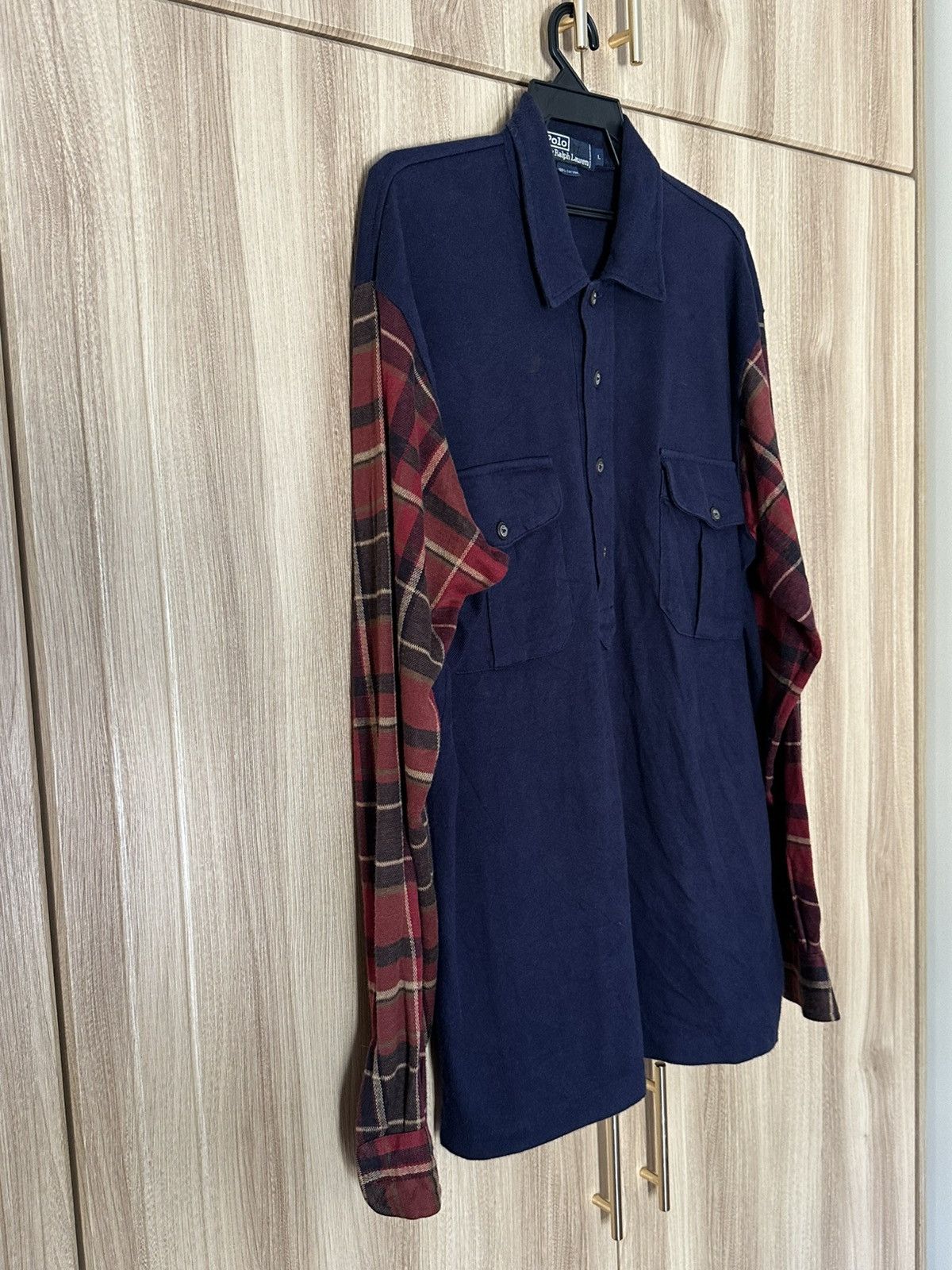 Polo Ralph Lauren × Ralph Lauren Sport × Vintage Vintage Ralph Lauren Sportsman Pullover Polo Shirt Size US L / EU 52-54 / 3 - 3 Thumbnail