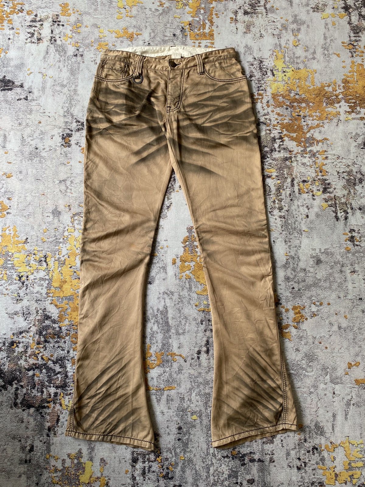 BUFFALO BOBS Buffalo Bobs Claw Marks Design Flare Pant Size US 31 - 1 Thumbnail
