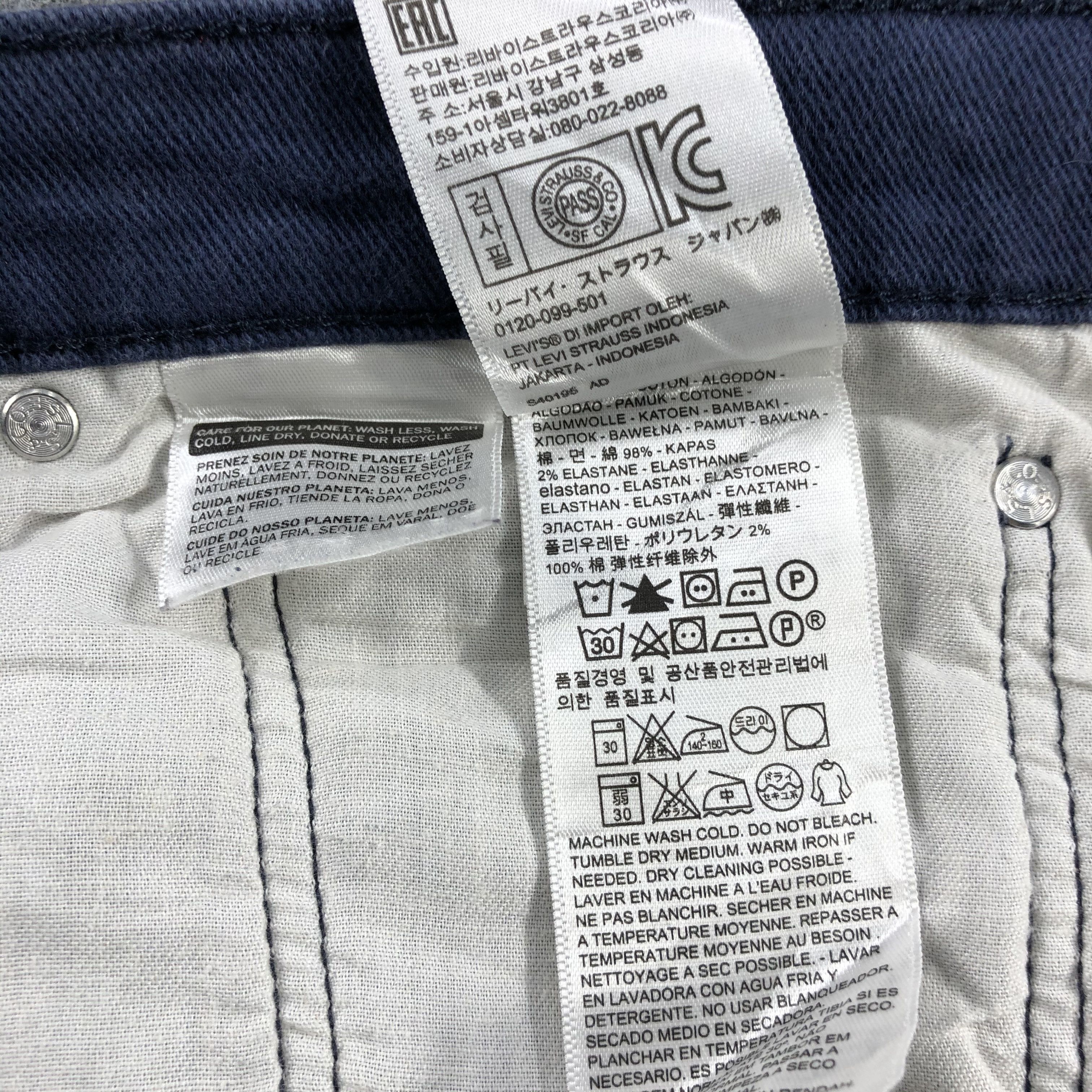 Levi's × Vintage Vintage Levis 511 Jeans-J2119 Size US 37 - 10 Thumbnail