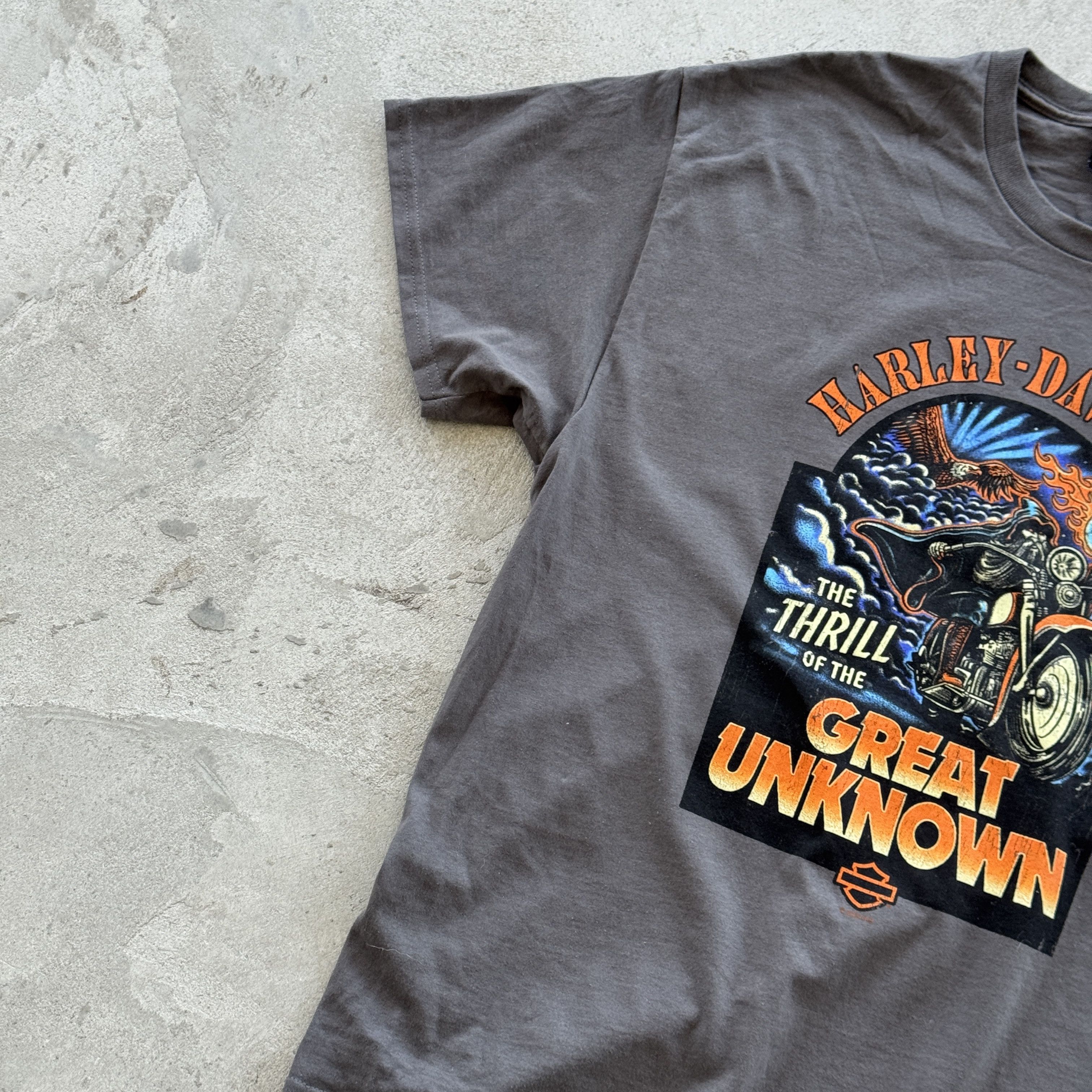 Harley Davidson Harley-Davidson Thrill of The Great Unknown Guildford Tee Size US XL / EU 56 / 4 - 3 Thumbnail