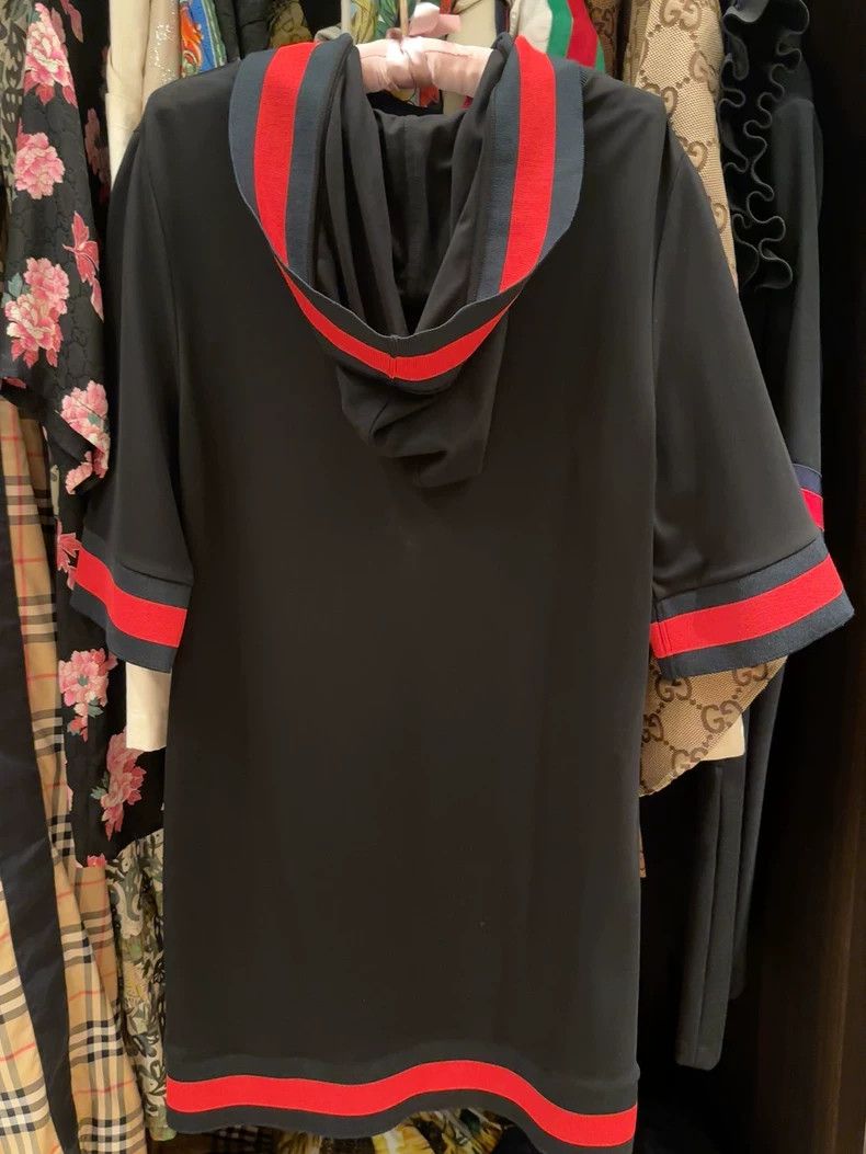 Gucci Gucci Black hooded dress 2503-Nextarrow Size S / US 4 / IT 40 - 3 Thumbnail