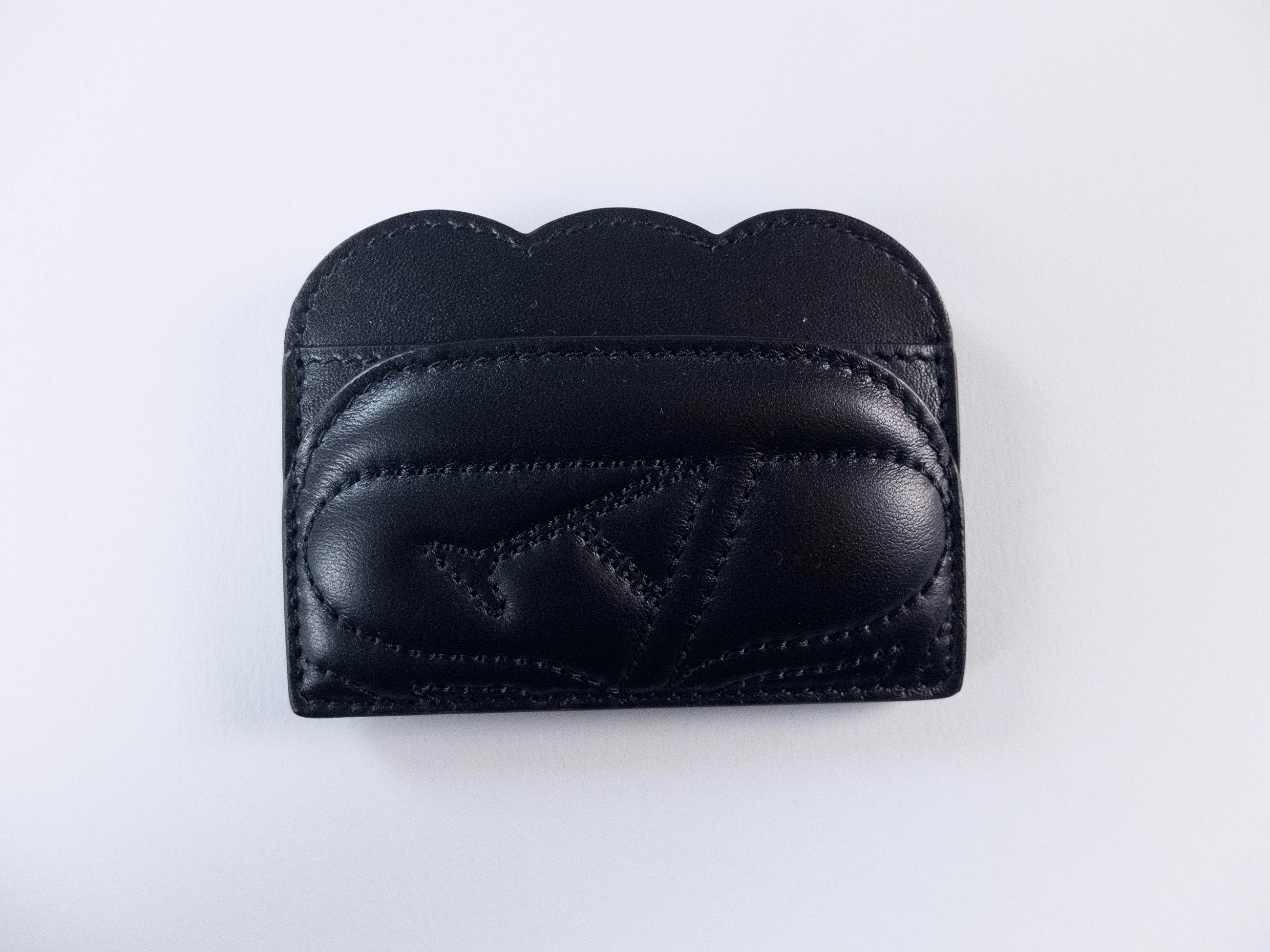 Alexander McQueen ALEXANDER MCQUEEN Seal black quilted leather card holder Size ONE SIZE - 3 Thumbnail