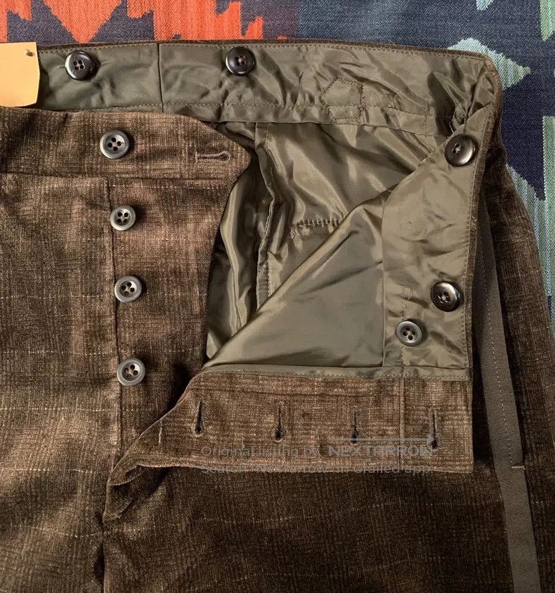 RRL Ralph Lauren RRL Ralph Lauren Velvet Officer Dress Pants Size US 32 / EU 48 - 7 Thumbnail