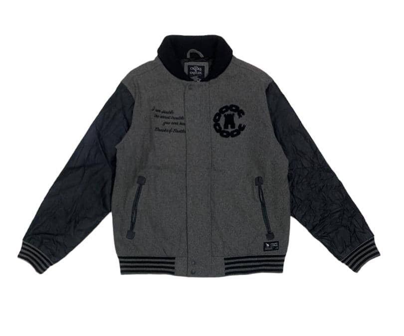 Crooks & Castles Vintage Crooks & Castles Wool Varsity Jacket Sleeve Leather Size US M / EU 48-50 / 2 - 2 Thumbnail