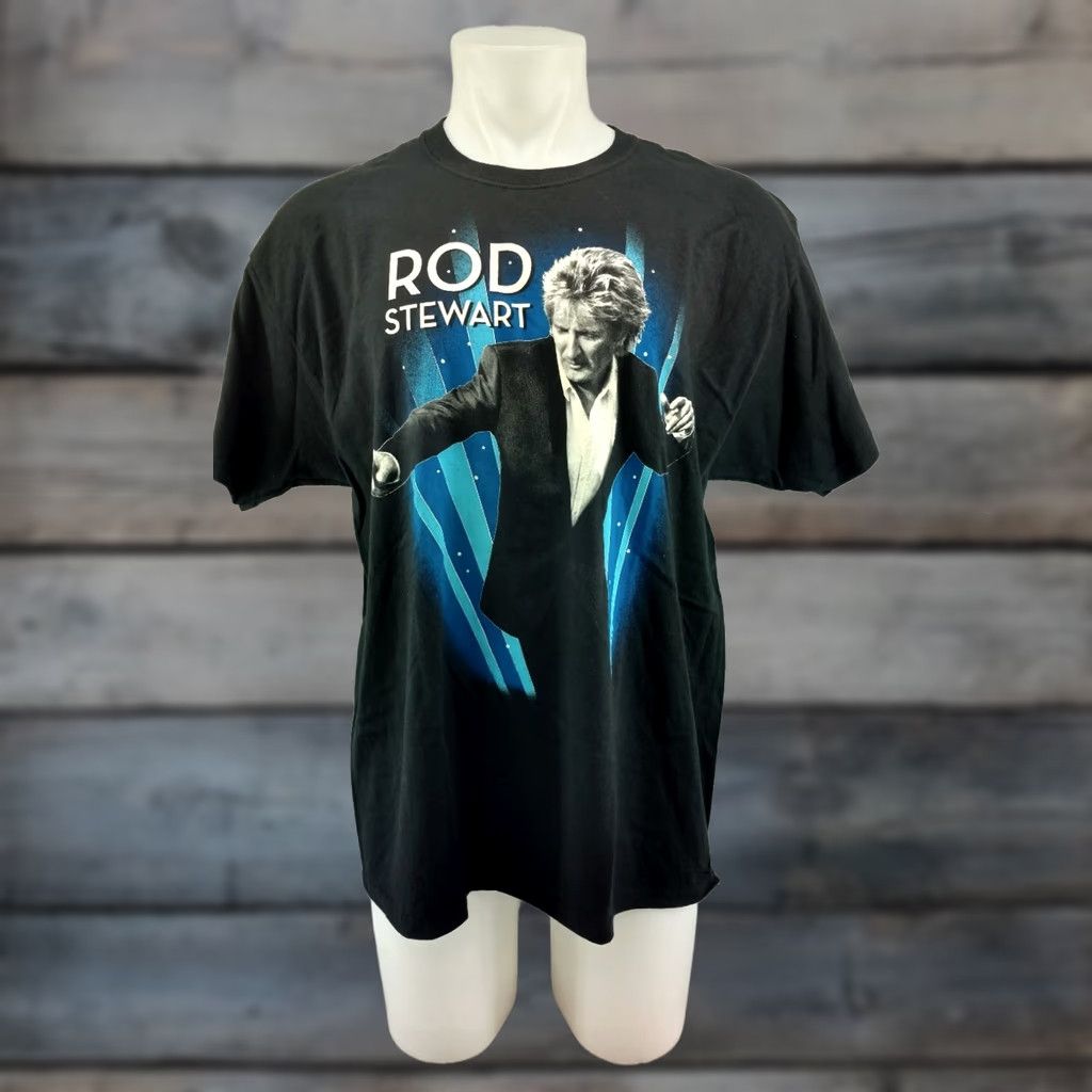 Hanes Hanes Rod Stewart Heart & Soul Black XL T Shirt Rock N Roll Concert 2011 Mens Vintage? Size US XL / EU 56 / 4 - 1 Thumbnail