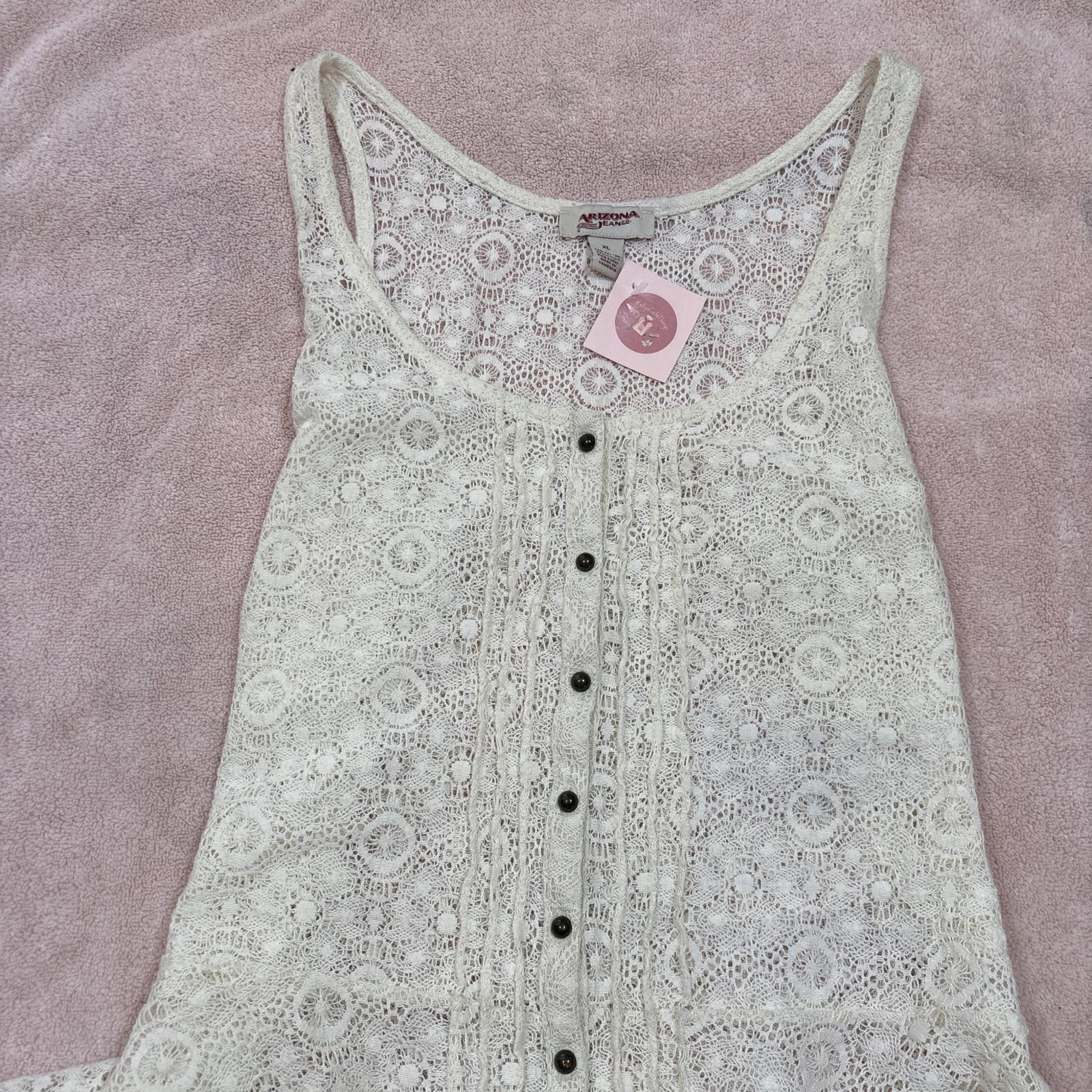 Arizona Jean Co. vintage arizona crochet cottage core top Size XL / US 12-14 / IT 48-50 - 2 Thumbnail