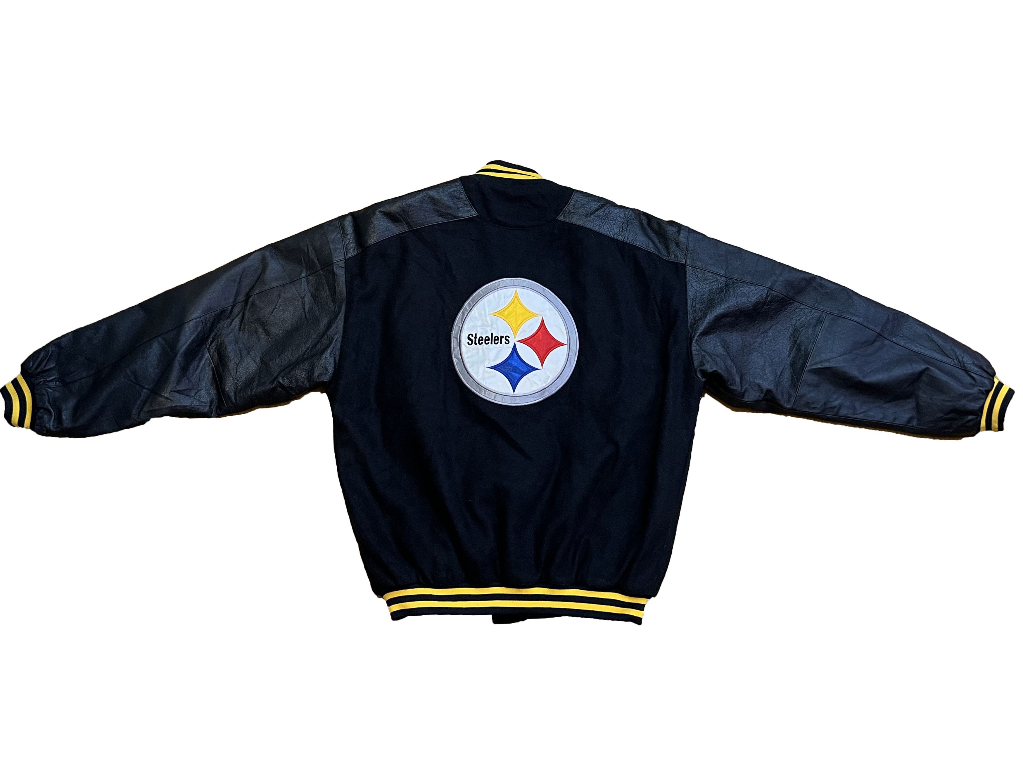 Pro Player GRAIL Vintage 90s Pittsburgh Steelers Pro Player Varsity M Size US M / EU 48-50 / 2 - 7 Thumbnail