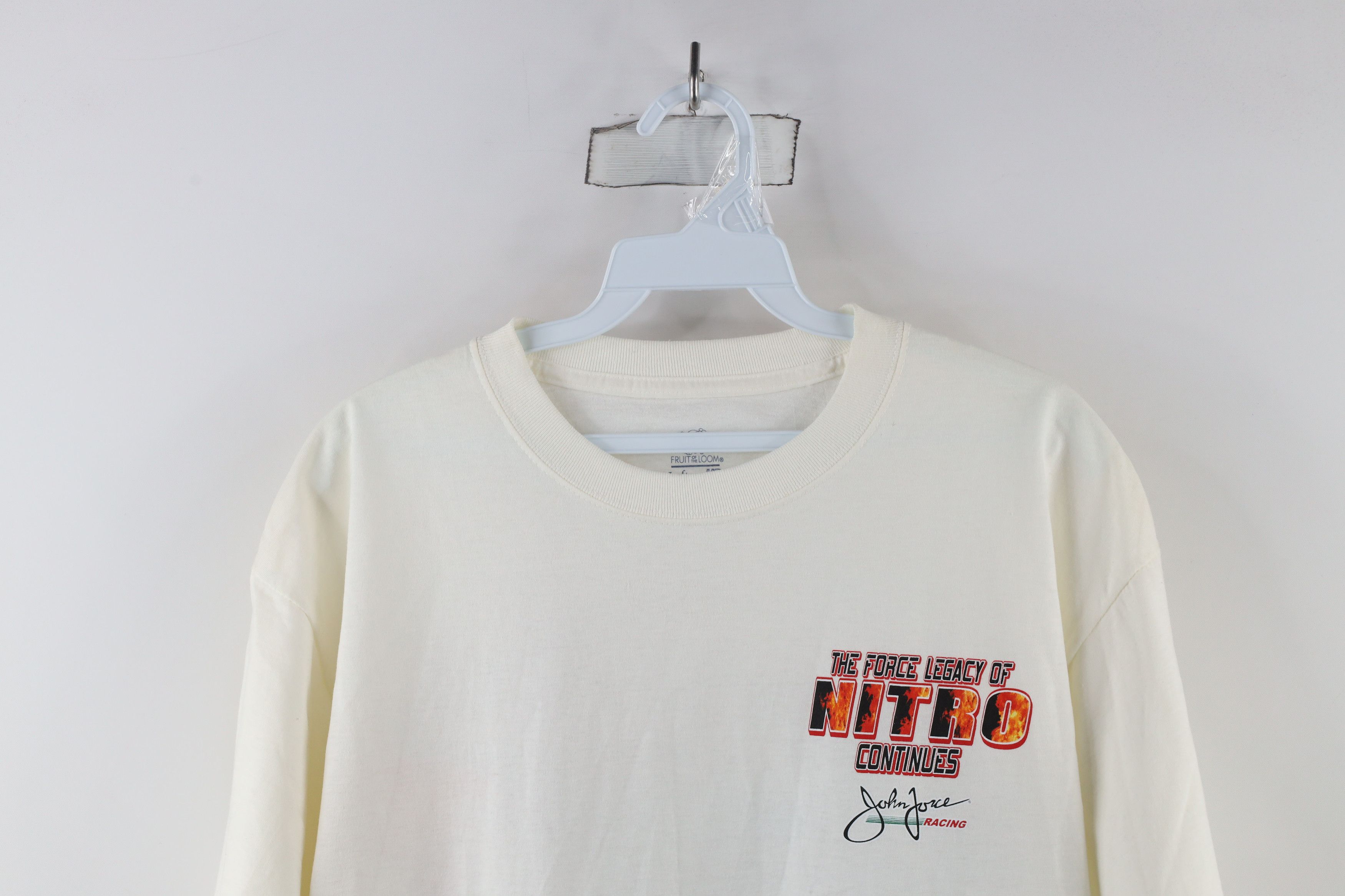 Vintage Vintage Y2K 2013 Force Racing Legacy Nitro Car T-Shirt White Size US L / EU 52-54 / 3 - 2 Thumbnail