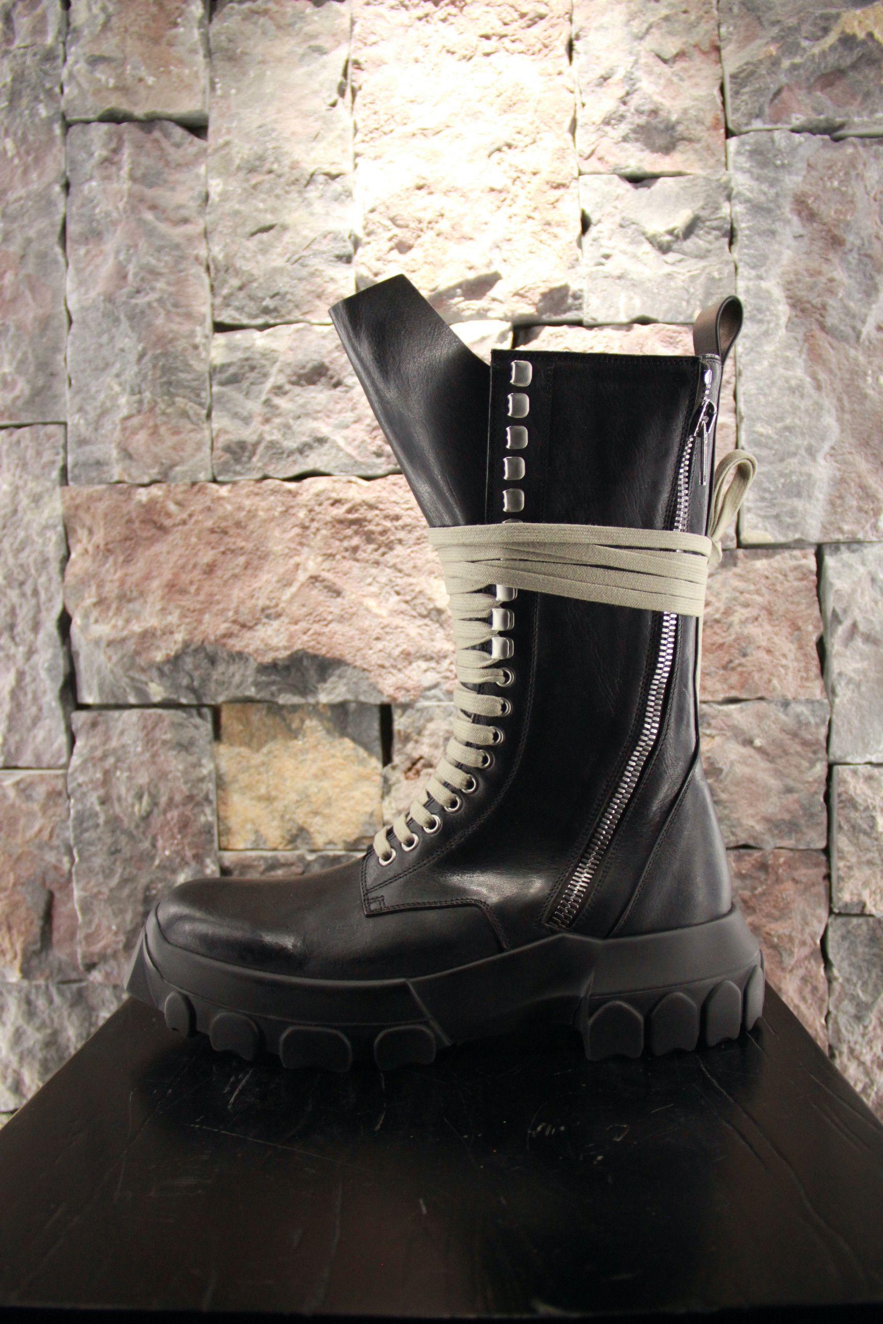 Rick Owens Rick Owens Black High Top Boots Size US 11 / EU 44 - 5 Thumbnail