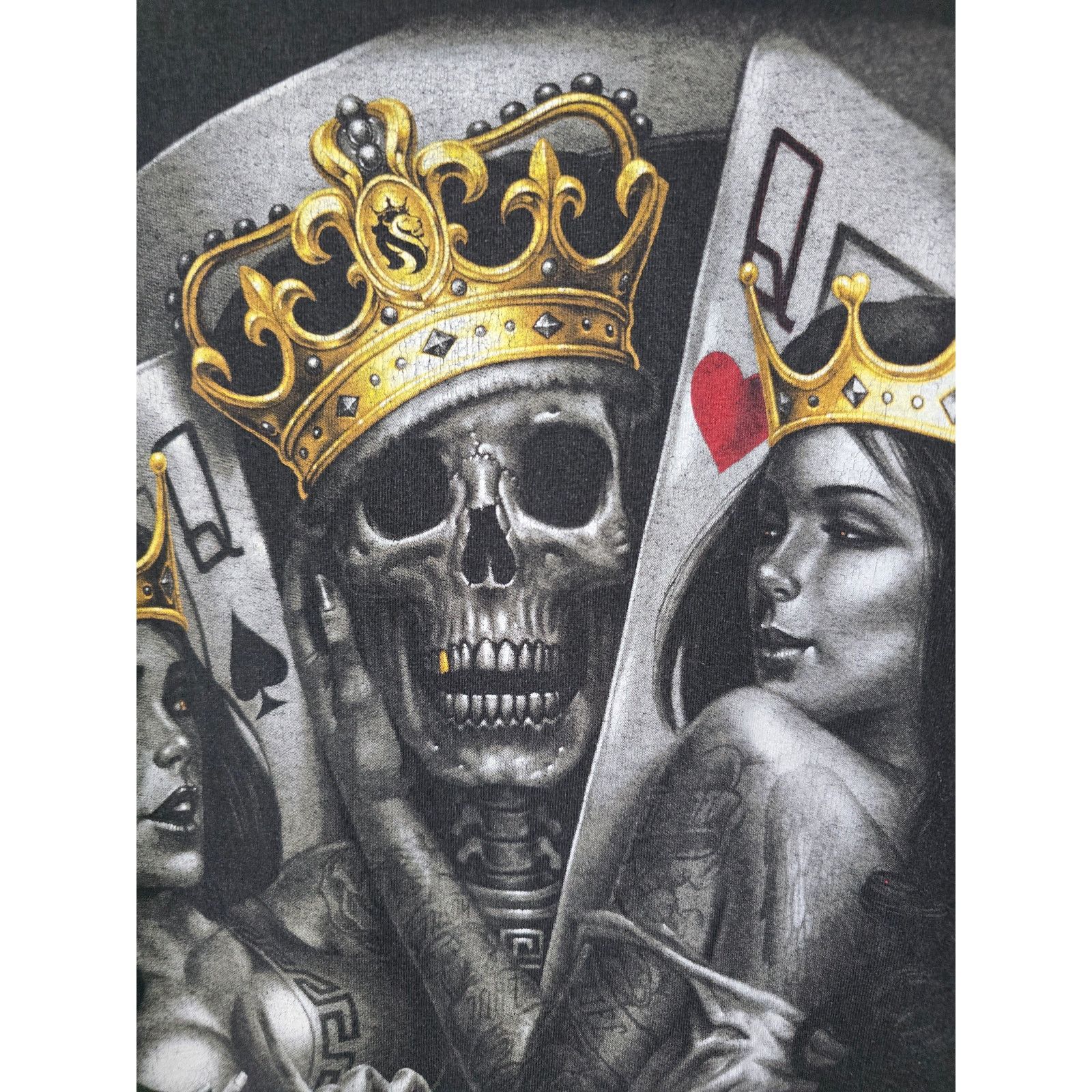 Other Y2K Skull Shirt 2 of a Kind OG Abel Black Medium Graphic Tee Size US M / EU 48-50 / 2 - 3 Thumbnail
