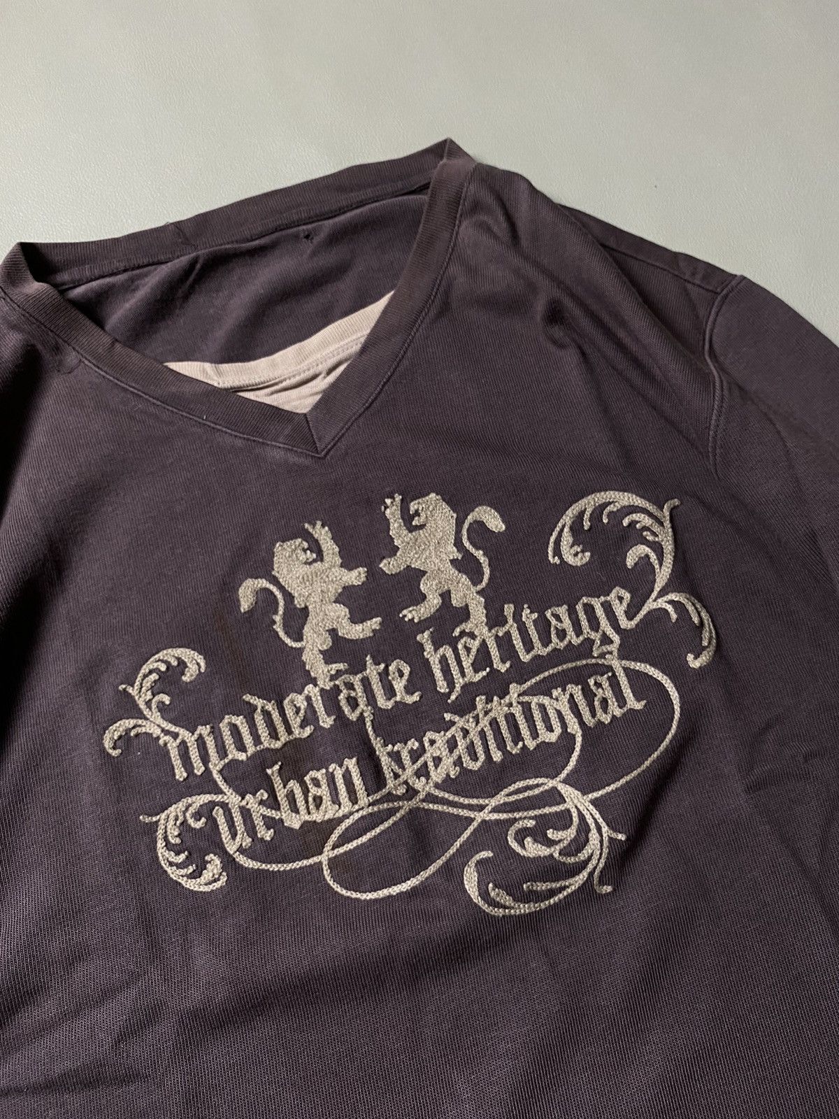 Beauty Beast × If Six Was Nine × Japanese Brand Undefined Urban Traditional Poem Embroidery Longsleeve Size US L / EU 52-54 / 3 - 3 Thumbnail