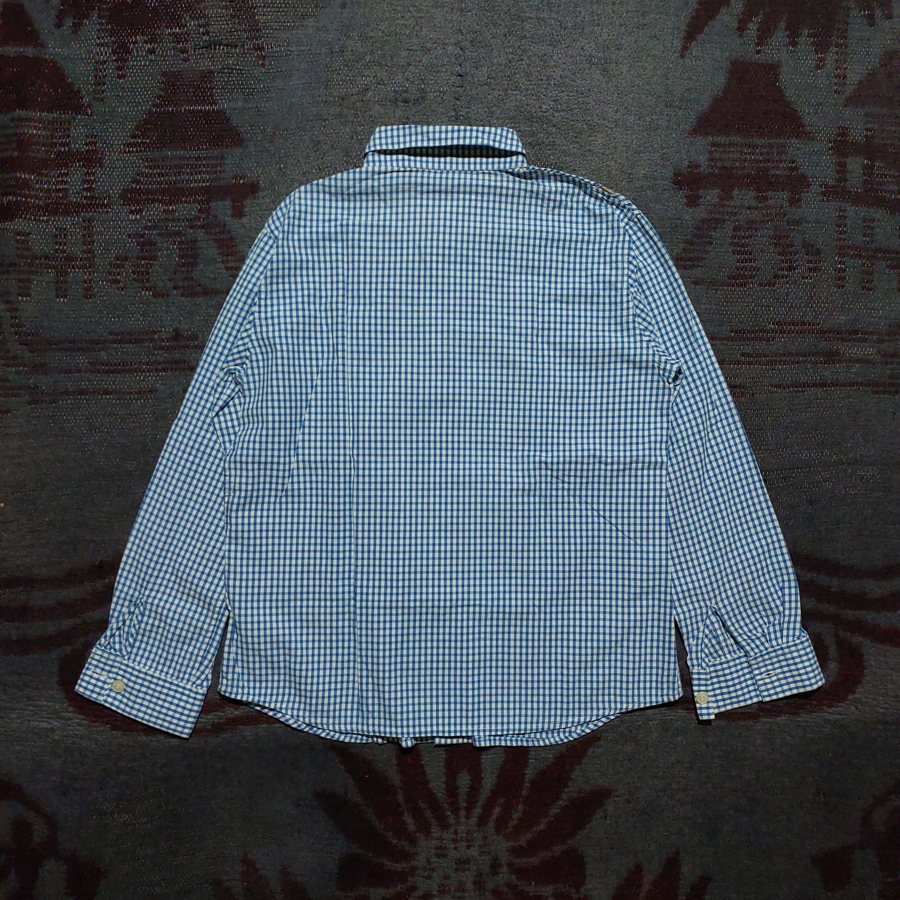 Ne-Net Ne-Net checkered plaid blue L/s shirt Size US M / EU 48-50 / 2 - 3 Thumbnail