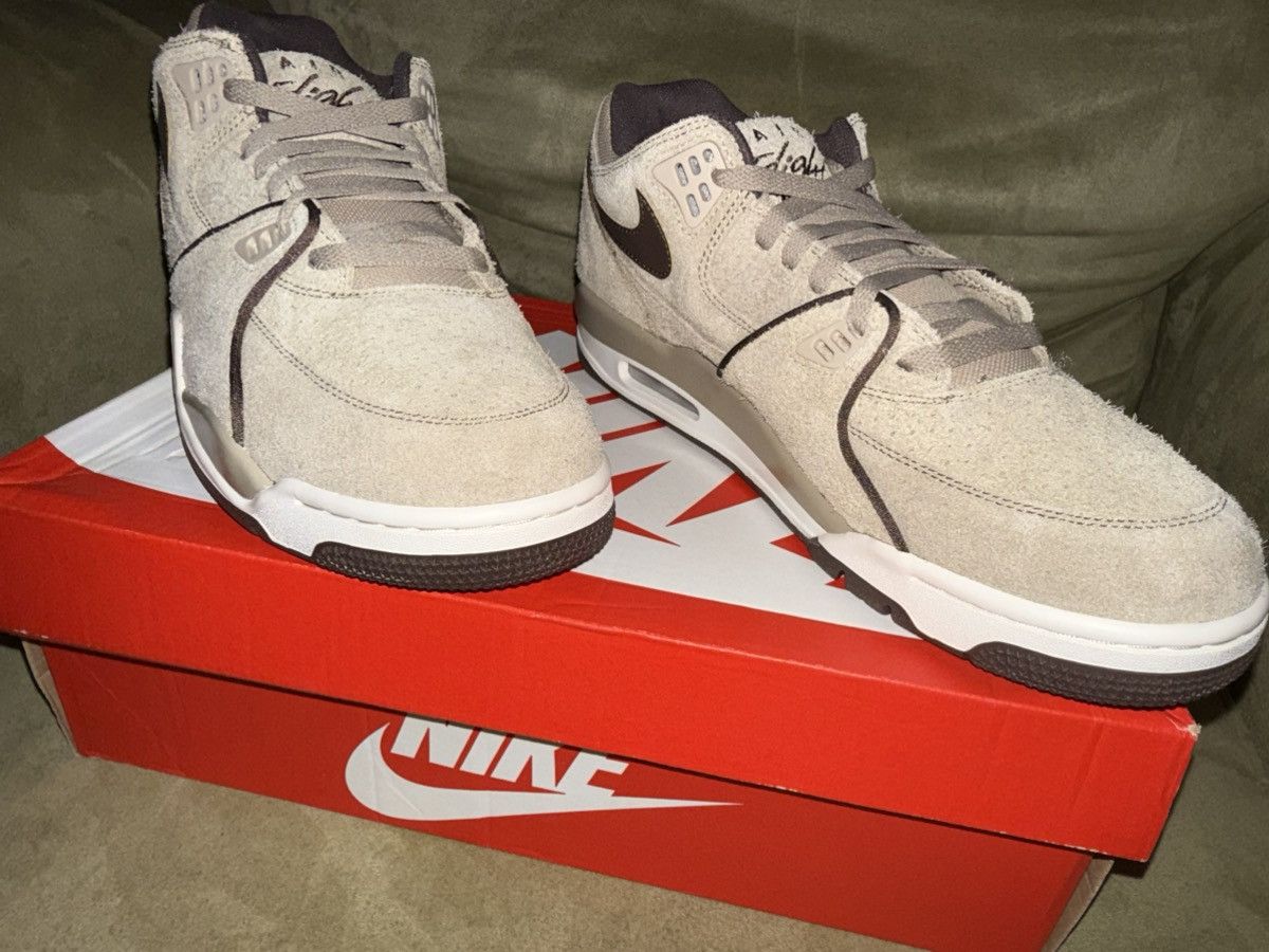Nike Nike Air Flight ‘89 Low Khaki Suede, w/OG Box, NEW size 11 Size US 11 / EU 44 - 7 Thumbnail