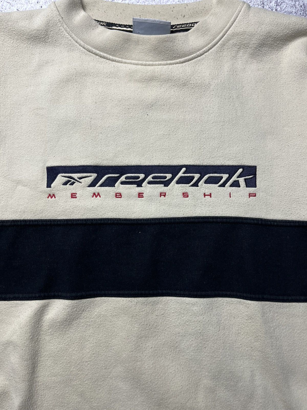 Reebok Reebok sweatshirt vintage big logo crew neck 90s Size US XL / EU 56 / 4 - 17 Thumbnail