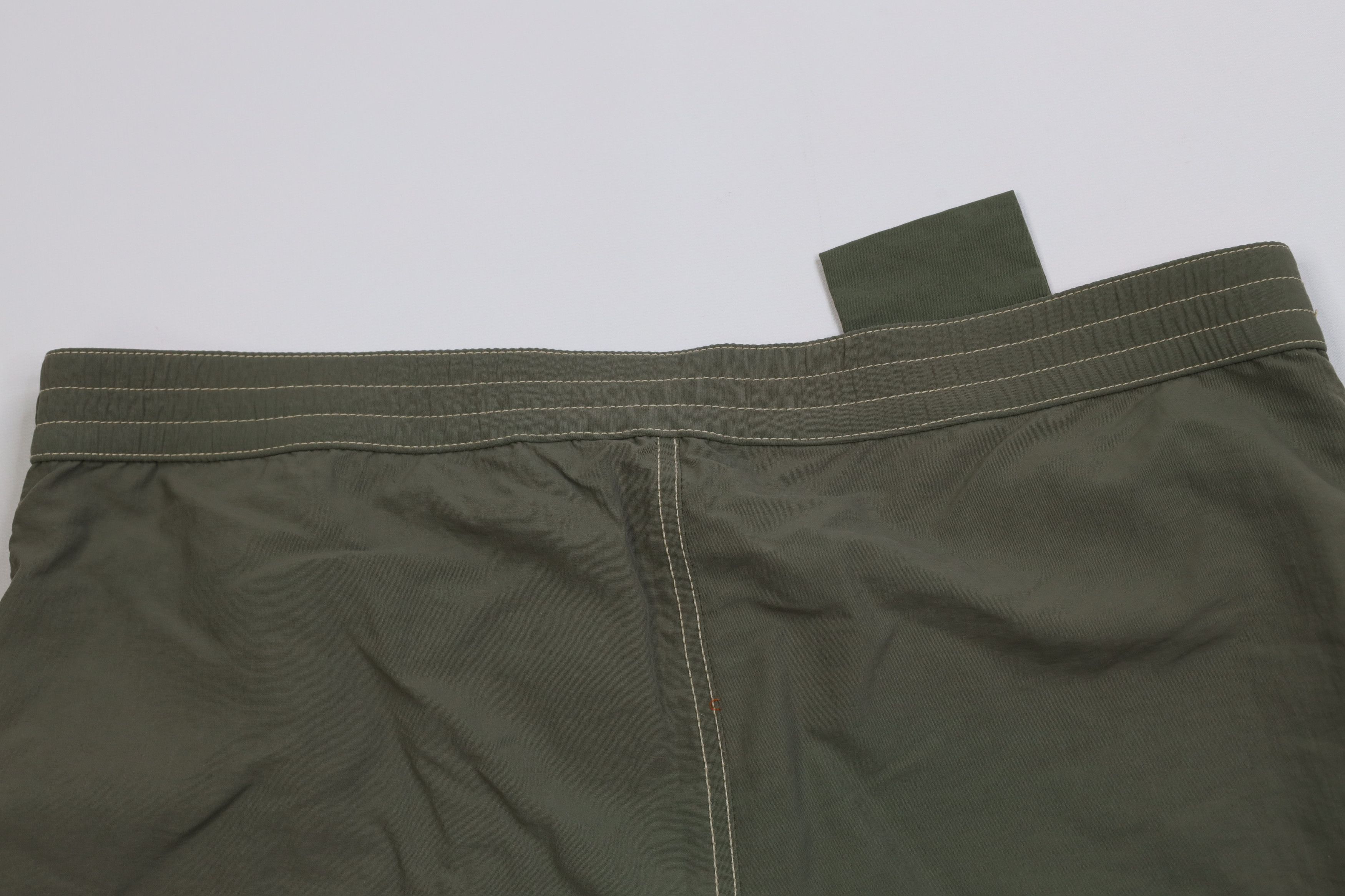 Polo Ralph Lauren Vintage 90s Ralph Lauren Lined Swim Trunks Shorts Olive Size US 34 / EU 50 - 10 Thumbnail